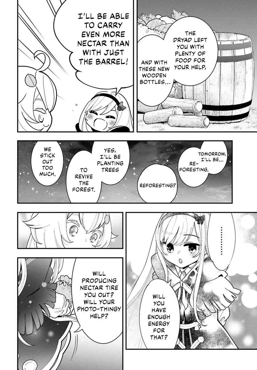 Shokubutsu Monster Musume Nikki: Seijo datta Watashi ga Uragirareta Hate ni Alraune ni Tensei Shite Shimatta node, kore kara wa Kougousei o Shinagara Shizuka ni Shokubutsu Life o Sugoshimasu Chapter 27 - Page 16