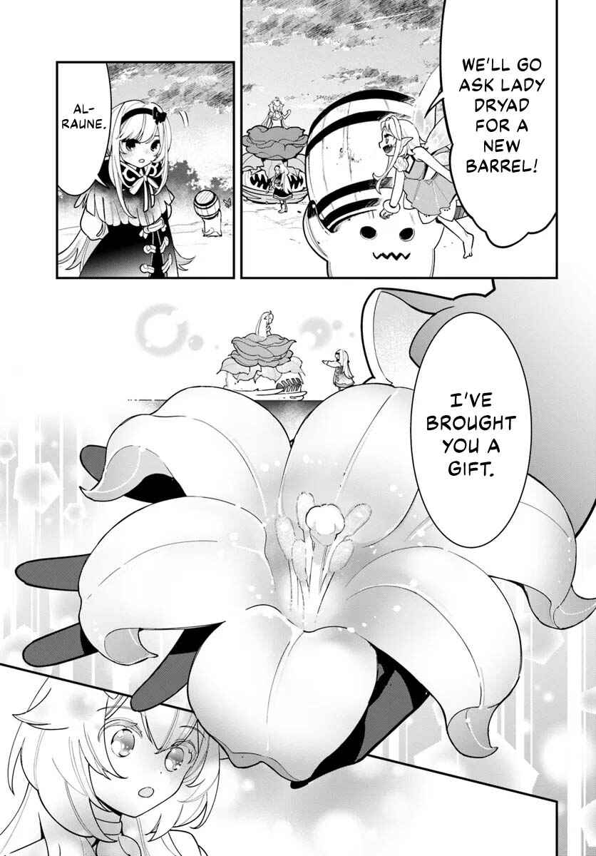 Shokubutsu Monster Musume Nikki: Seijo datta Watashi ga Uragirareta Hate ni Alraune ni Tensei Shite Shimatta node, kore kara wa Kougousei o Shinagara Shizuka ni Shokubutsu Life o Sugoshimasu Chapter 27 - Page 25