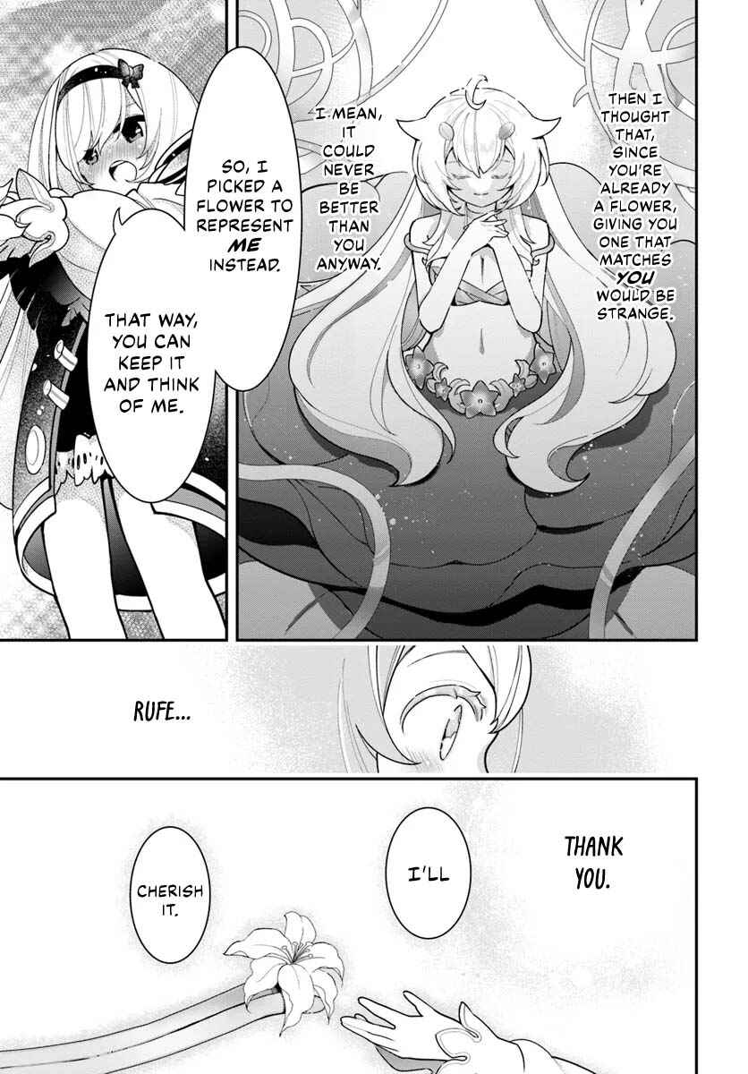 Shokubutsu Monster Musume Nikki: Seijo datta Watashi ga Uragirareta Hate ni Alraune ni Tensei Shite Shimatta node, kore kara wa Kougousei o Shinagara Shizuka ni Shokubutsu Life o Sugoshimasu Chapter 27 - Page 27