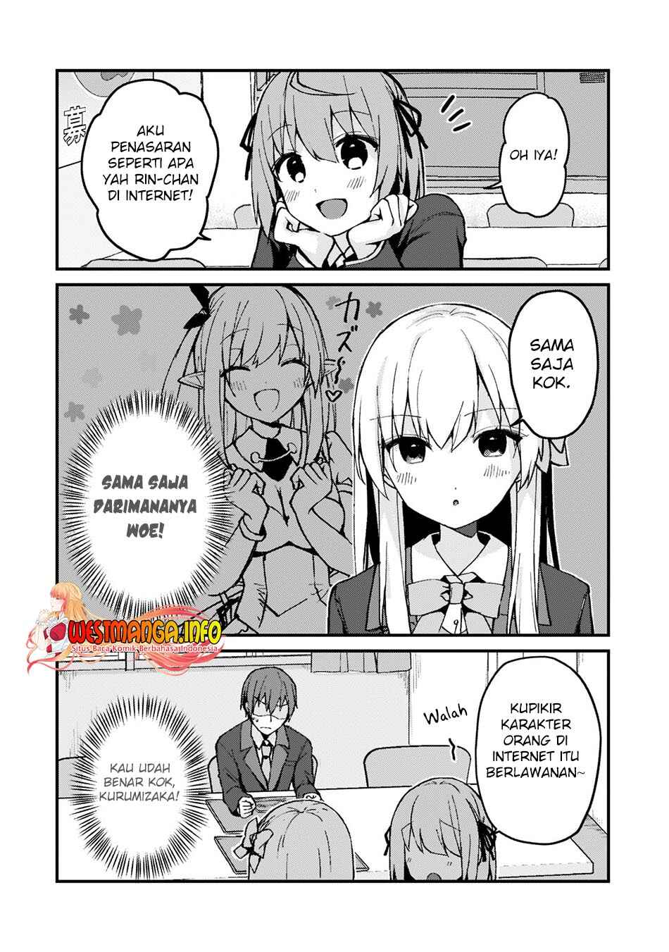 Netoge no Yome ga Ninki Idol datta: Cool kei no Kanojo wa Genjitsu demo Yome no Tsumori de Iru Chapter 3 - Page 8