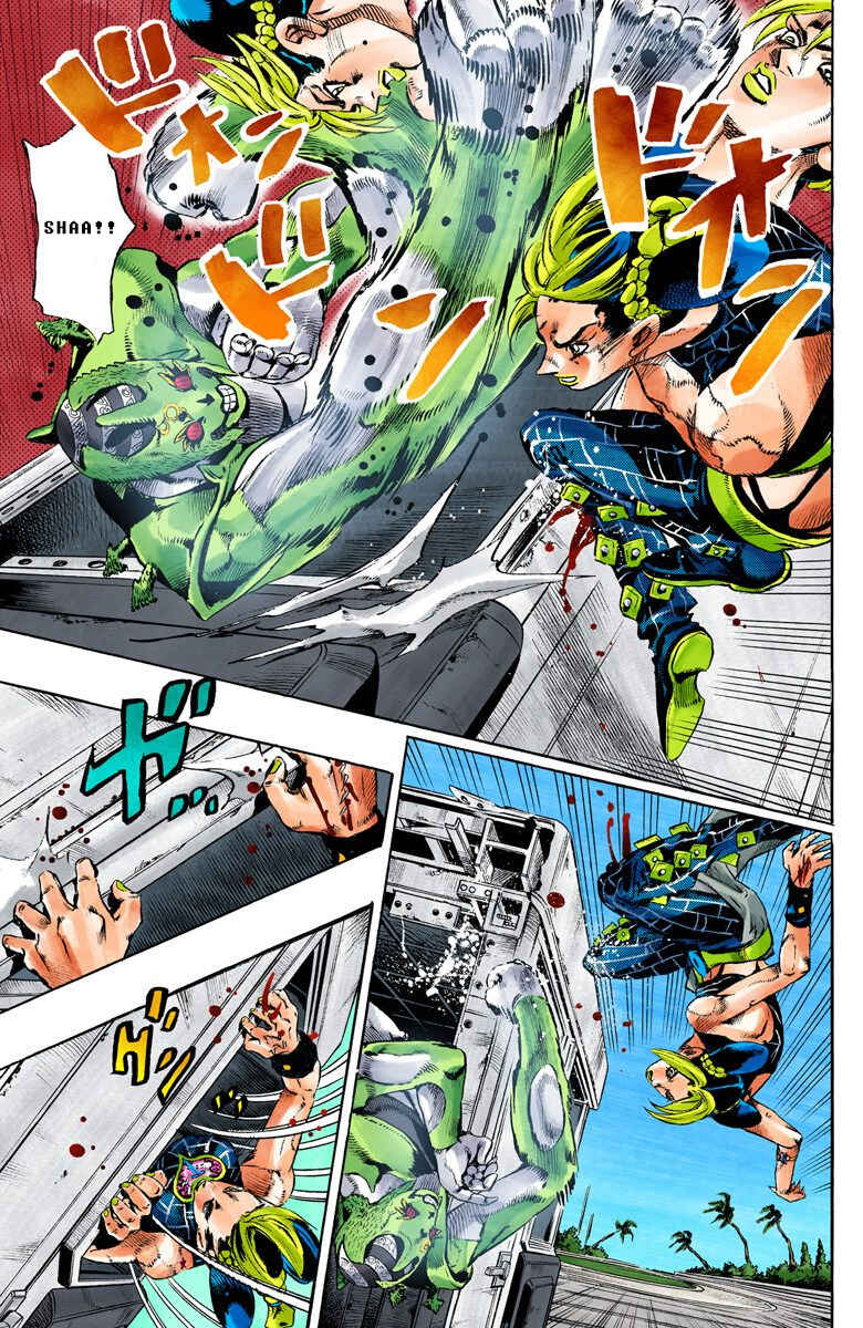 JoJo no Kimyou na Bouken: Part 6 - Stone Ocean Color-ban Chapter 142 - Page 4