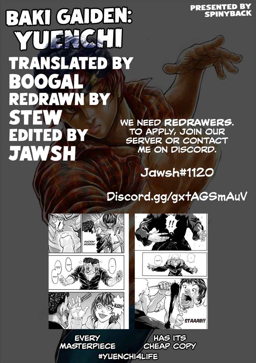 Yuuenchi – Baki Gaiden Chapter 5 - Page 1