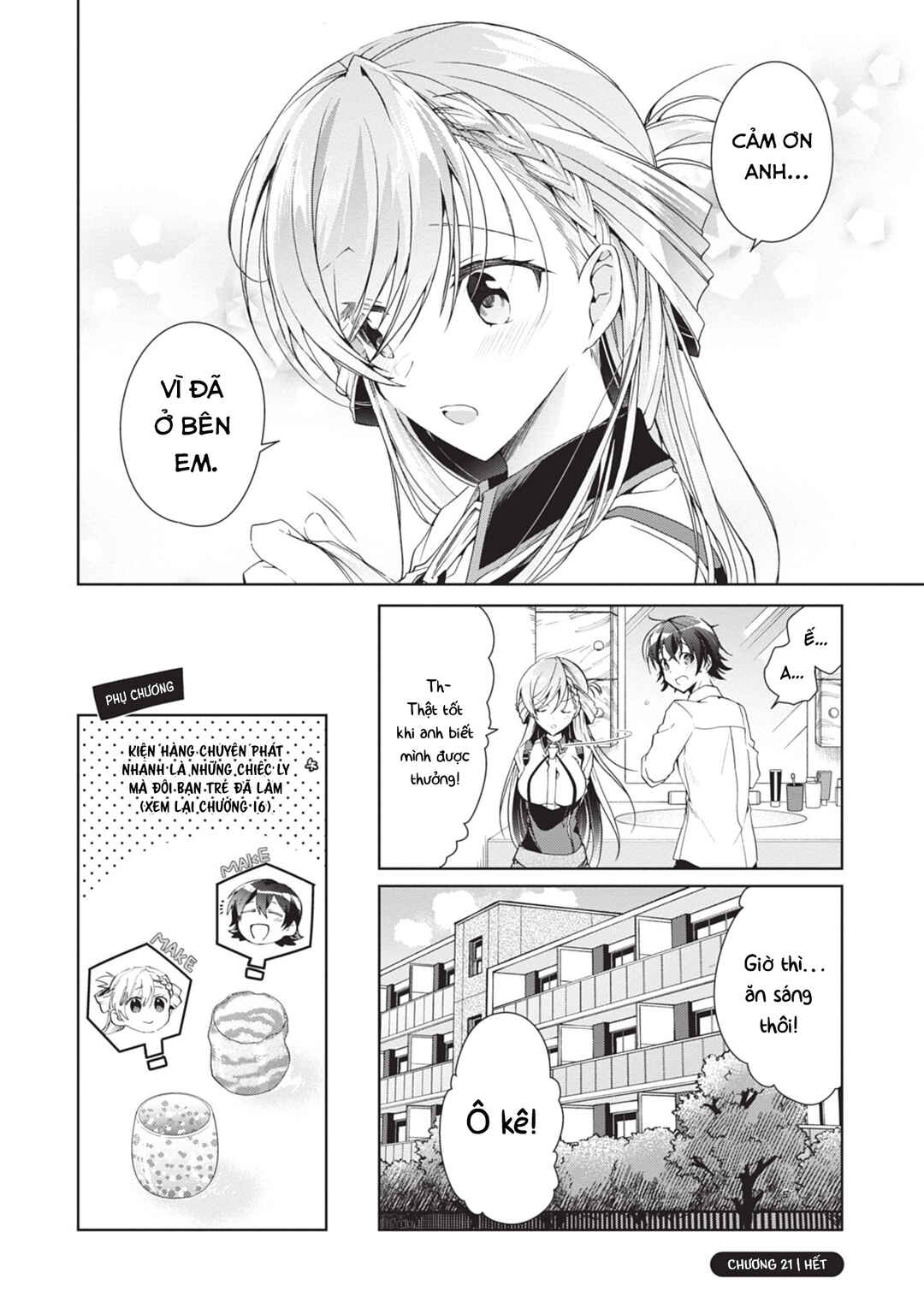 Isshiki-san wa Koi wo Shiritai. Chapter 21 - Page 36