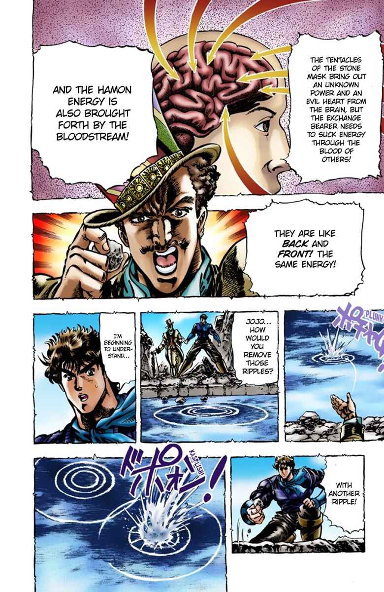 JoJo no Kimyou na Bouken: Part 1 - Phantom Blood Color-ban Chapter 20 - Page 12