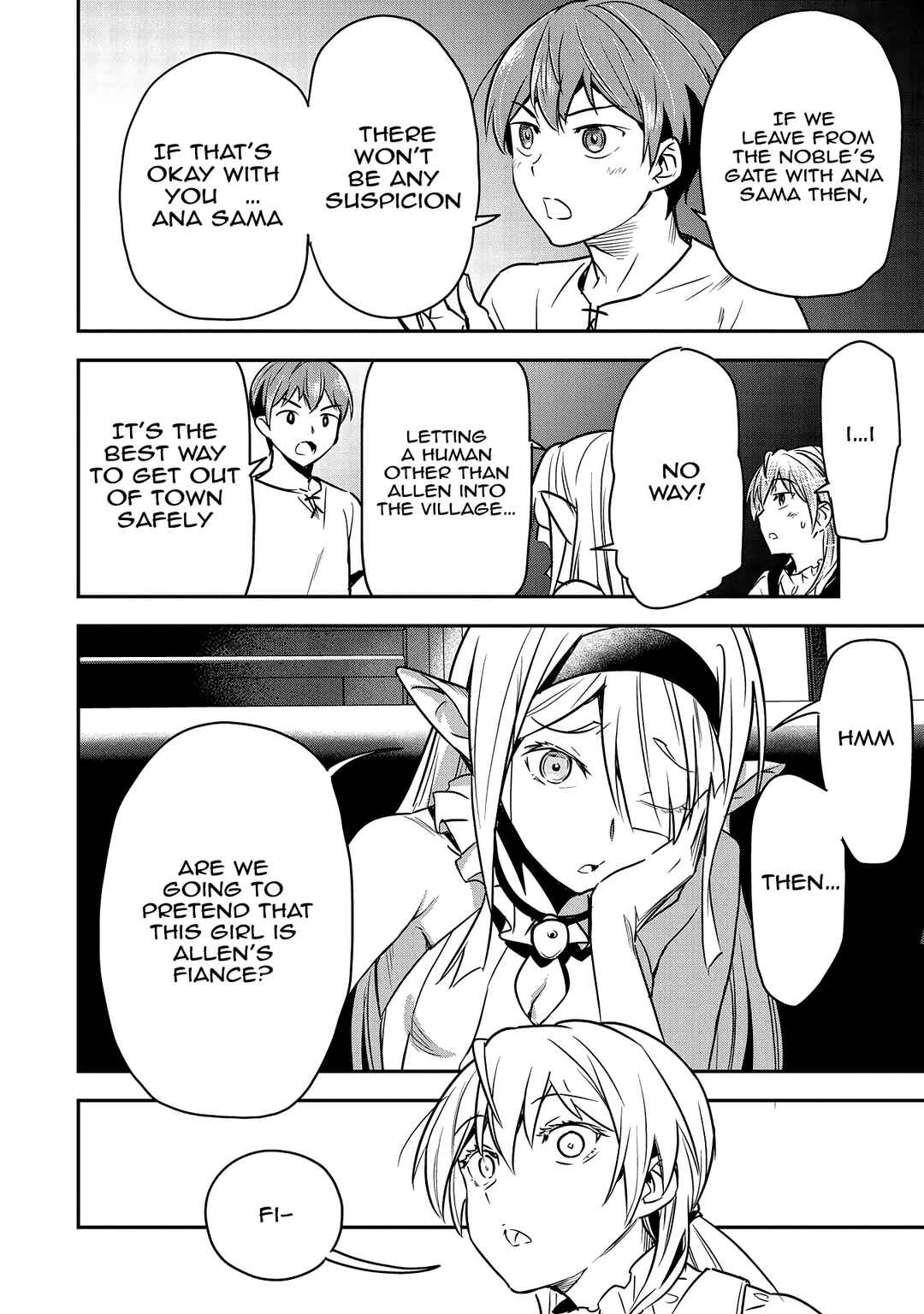 Chounin A wa Akuyaku Reijou o Doushitemo Sukuitai: Dobu to Sora to Koori no Himegimi Chapter 28 - Page 6