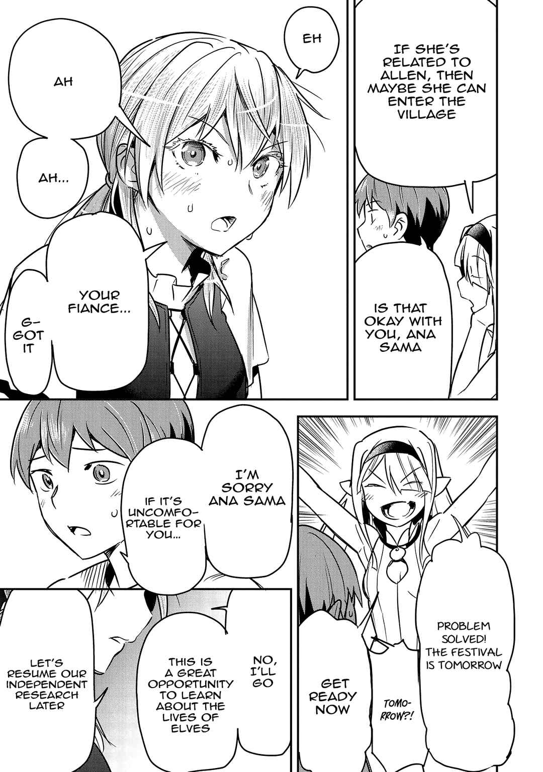 Chounin A wa Akuyaku Reijou o Doushitemo Sukuitai: Dobu to Sora to Koori no Himegimi Chapter 28 - Page 7