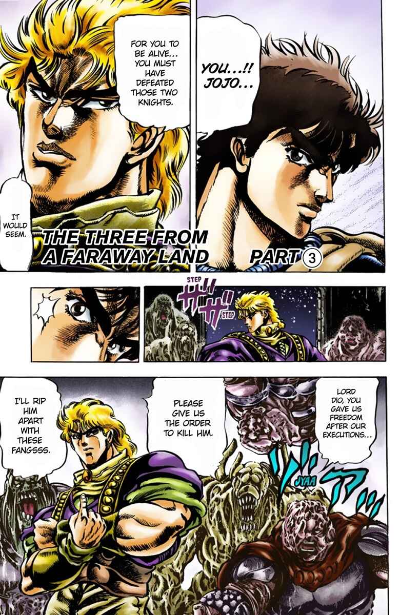 JoJo no Kimyou na Bouken: Part 1 - Phantom Blood Color-ban Chapter 38 - Page 2