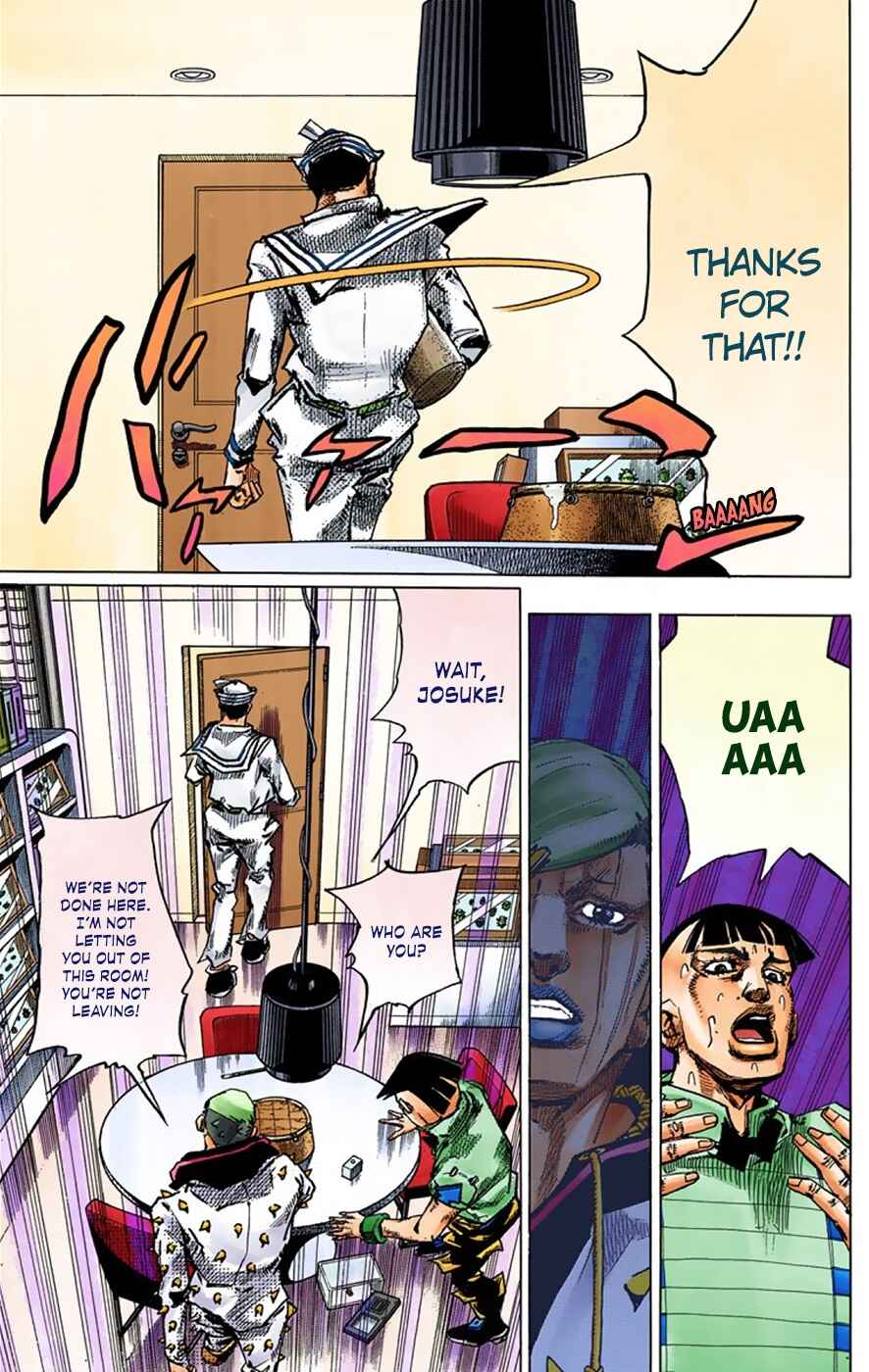 JoJo no Kimyou na Bouken: Part 8 - JoJolion Color-ban Chapter 37 - Page 38