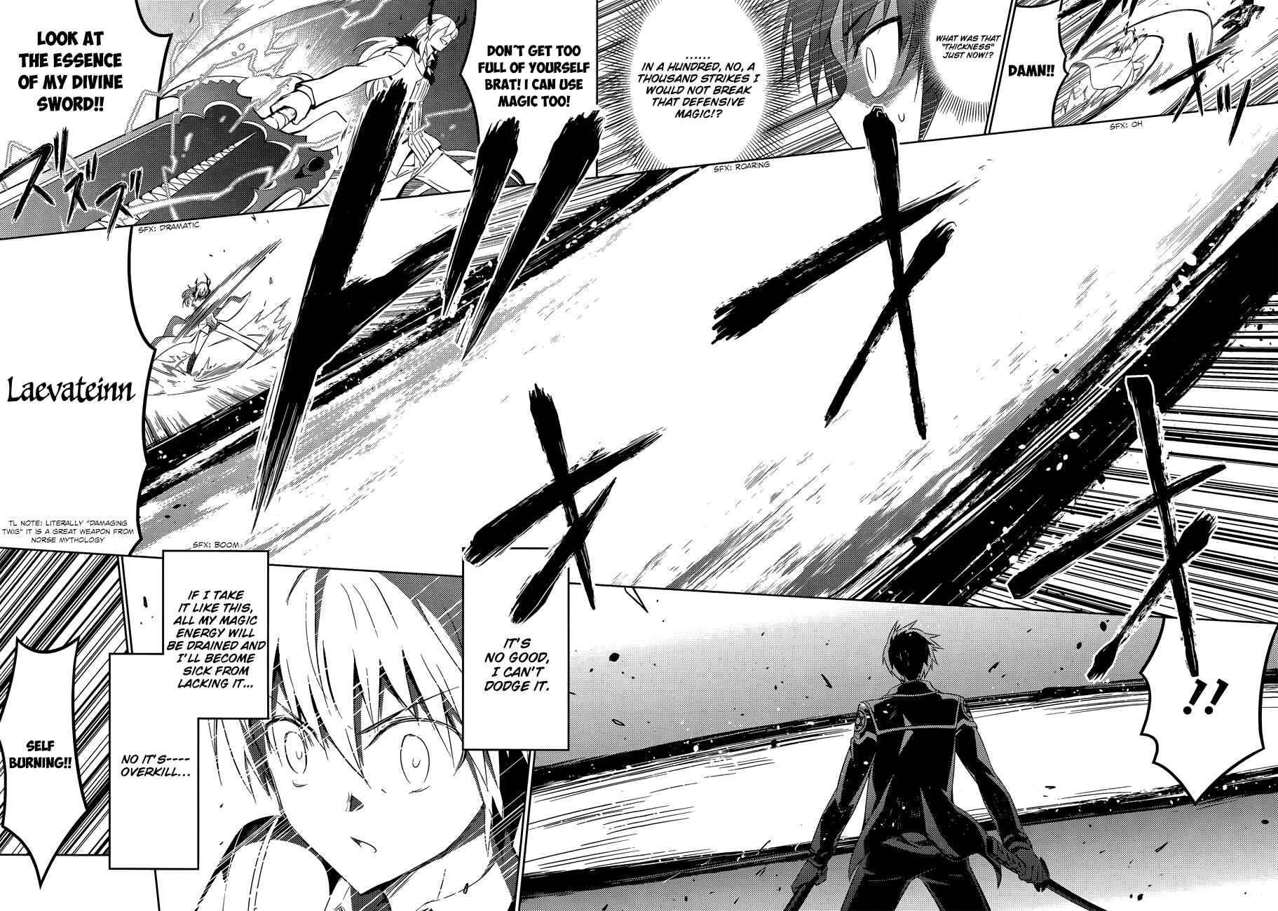 Magika no Kenshi to Shoukan Maou Chapter 14 - Page 14