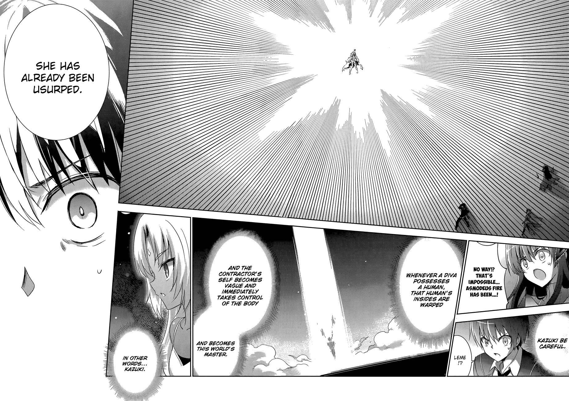 Magika no Kenshi to Shoukan Maou Chapter 14 - Page 7