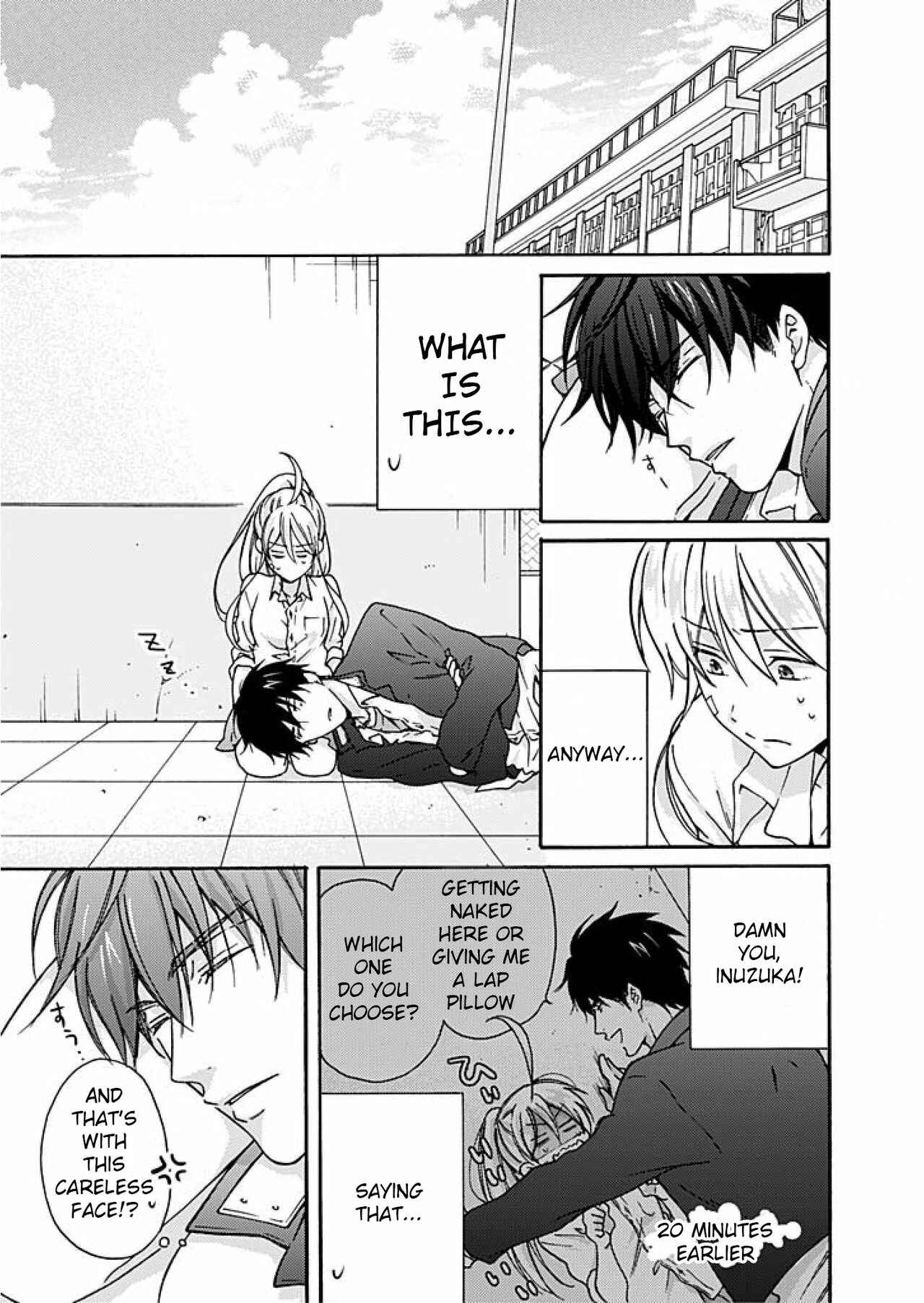 Nyotaika Yankee Gakuen ☆ Ore no Hajimete, Nerawaretemasu. Chapter 3 - Page 12