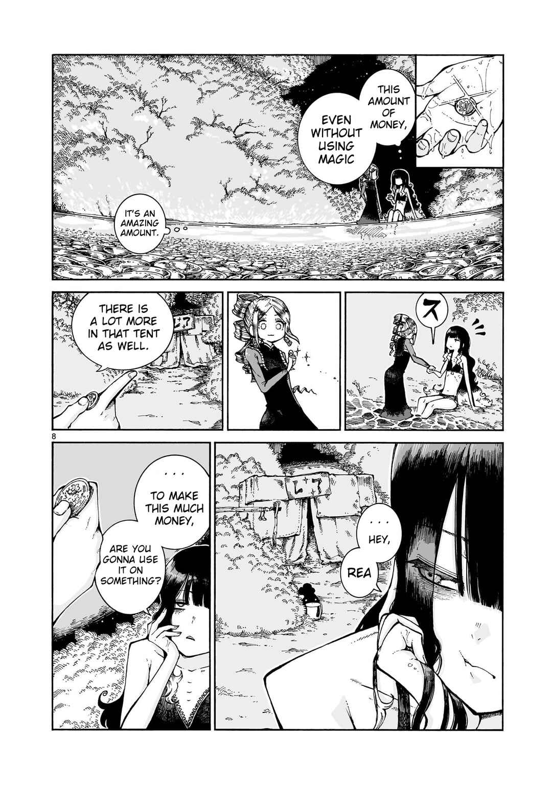 Majo to Kyurasu Chapter 13.2 - Page 8