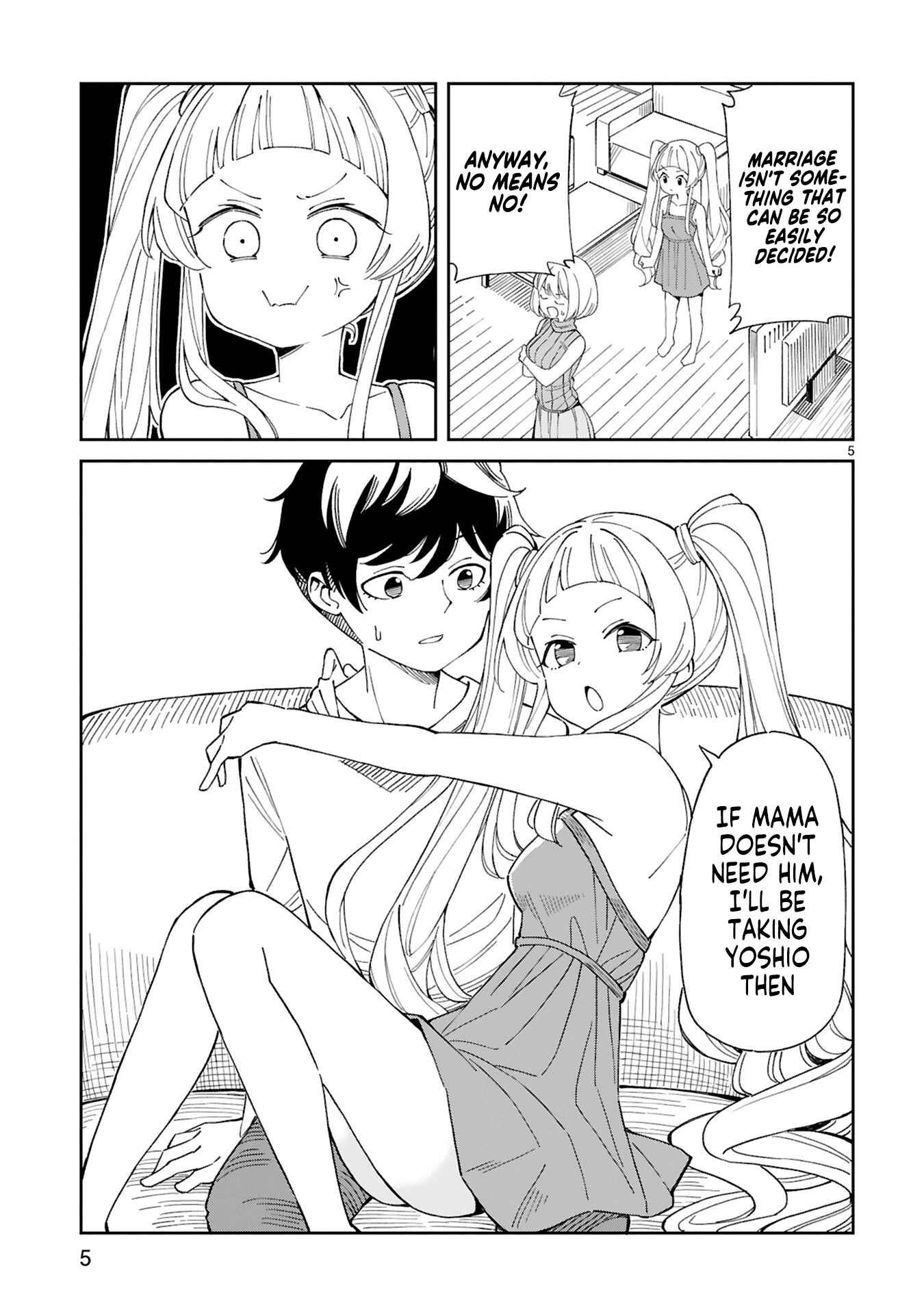 Arasaa Mama no Watashi de Ii no? Chapter 6 - Page 5