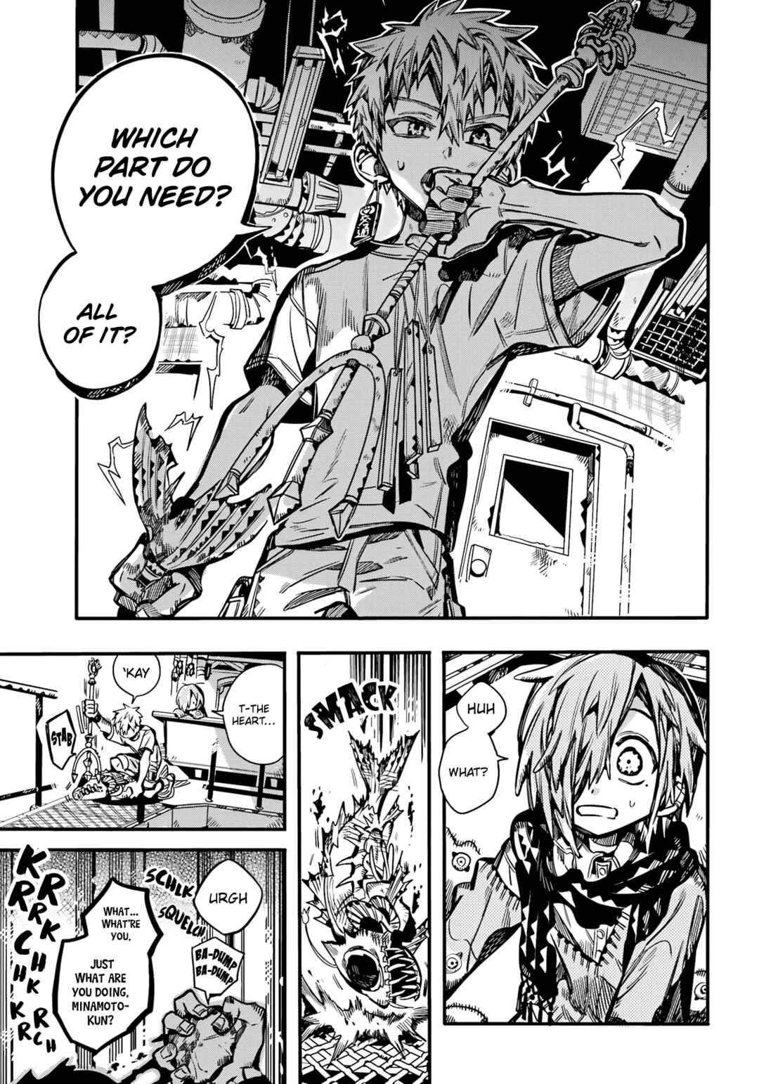 Jibaku Shounen: Hanako-kun Chapter 99 - Page 23