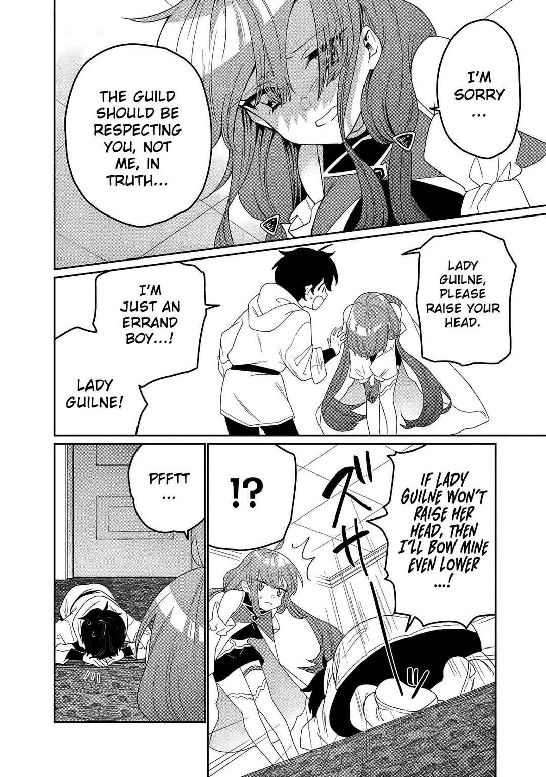 Guild Tsuihousareta Zatsuyou-gakari no Gekokujou ~Chou Bannou na Seikatsu Skill de Sekai Saikyou~ Chapter 1 - Page 24