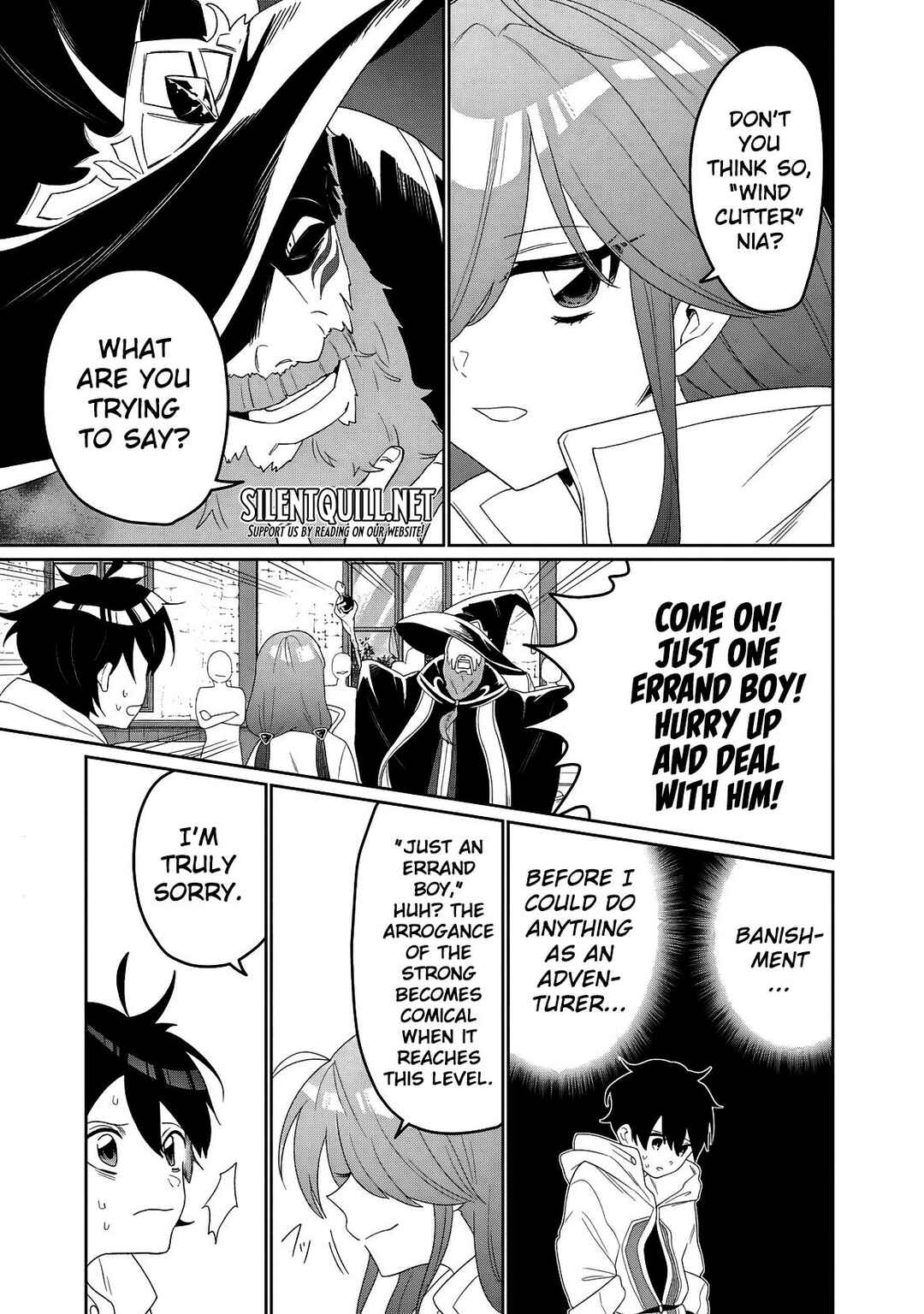 Guild Tsuihousareta Zatsuyou-gakari no Gekokujou ~Chou Bannou na Seikatsu Skill de Sekai Saikyou~ Chapter 1 - Page 31