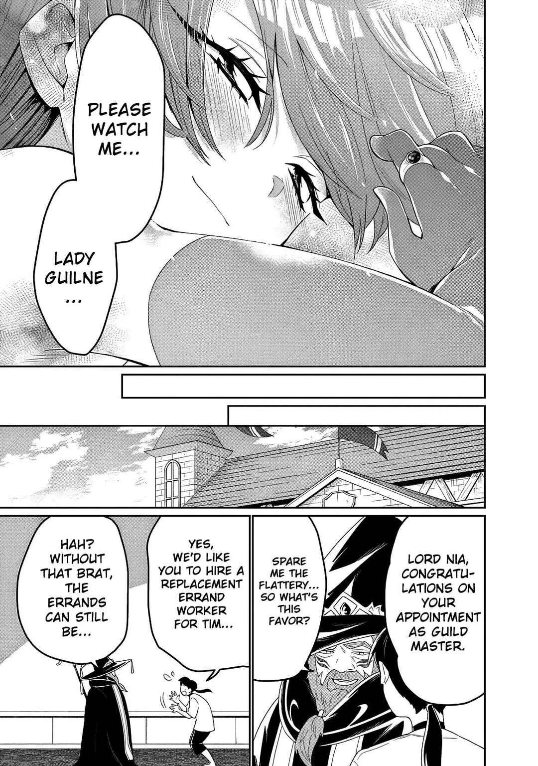 Guild Tsuihousareta Zatsuyou-gakari no Gekokujou ~Chou Bannou na Seikatsu Skill de Sekai Saikyou~ Chapter 1 - Page 47