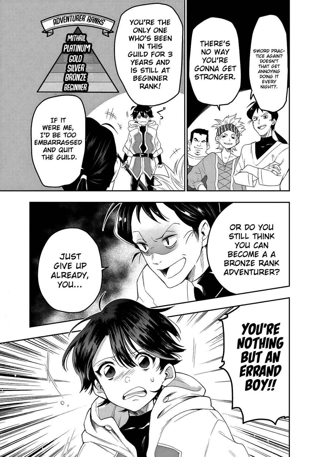 Guild Tsuihousareta Zatsuyou-gakari no Gekokujou ~Chou Bannou na Seikatsu Skill de Sekai Saikyou~ Chapter 1 - Page 8