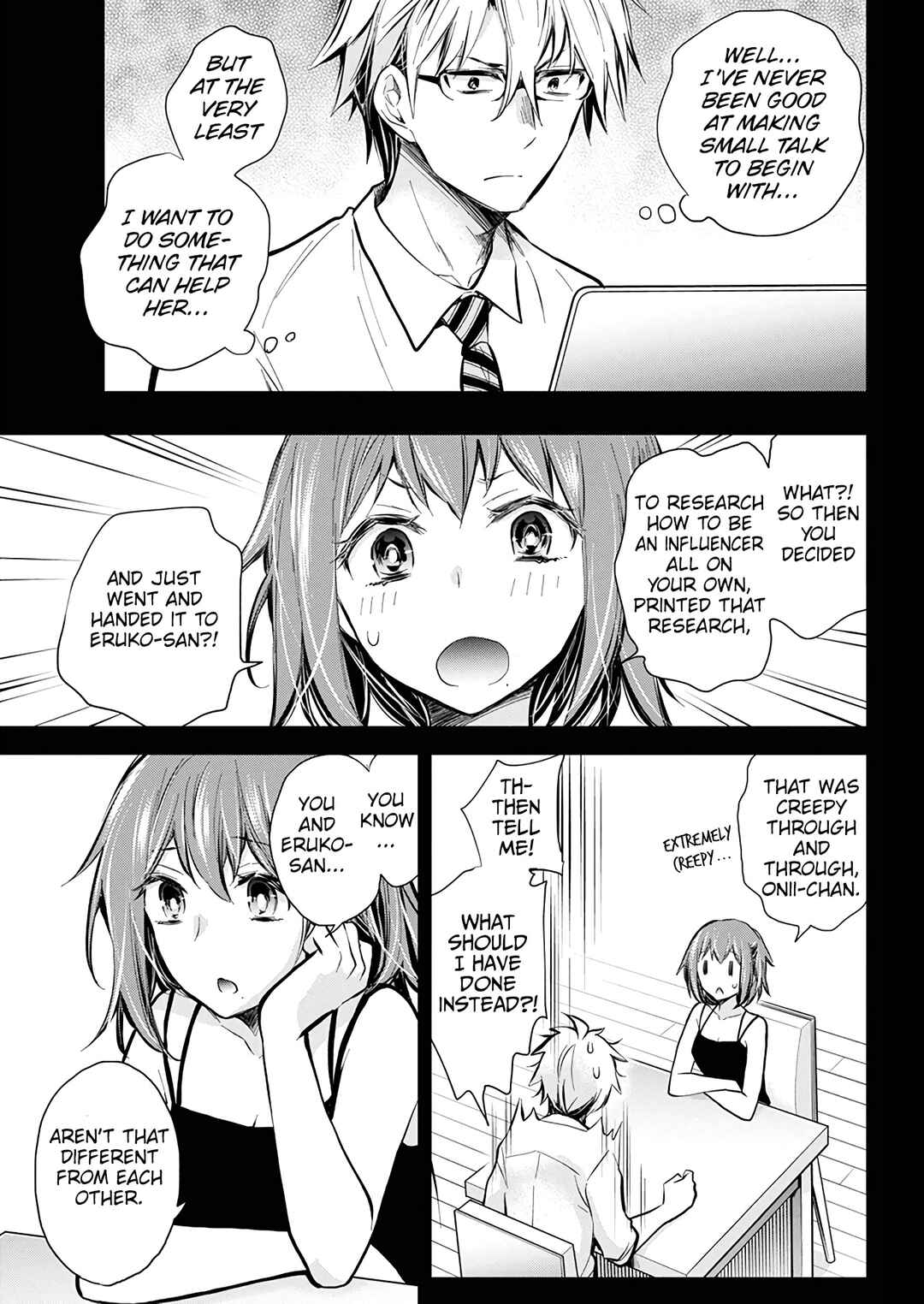 Shingeki no Eroko-san: Hen na Oneesan wa Danshi Kousei to Nakayoku Naritai Chapter 50 - Page 4