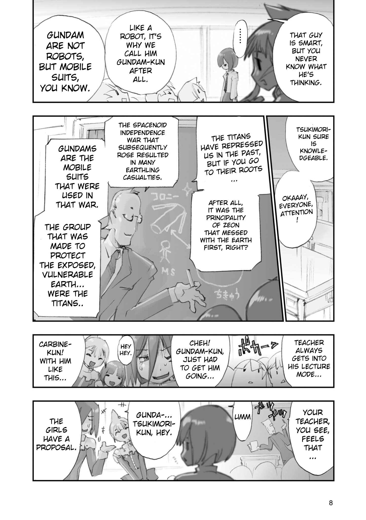 Advance of Zeta Re-Boot: Gundam Inle - Black Rabbit Had a Dream Chapter 0 - Page 11