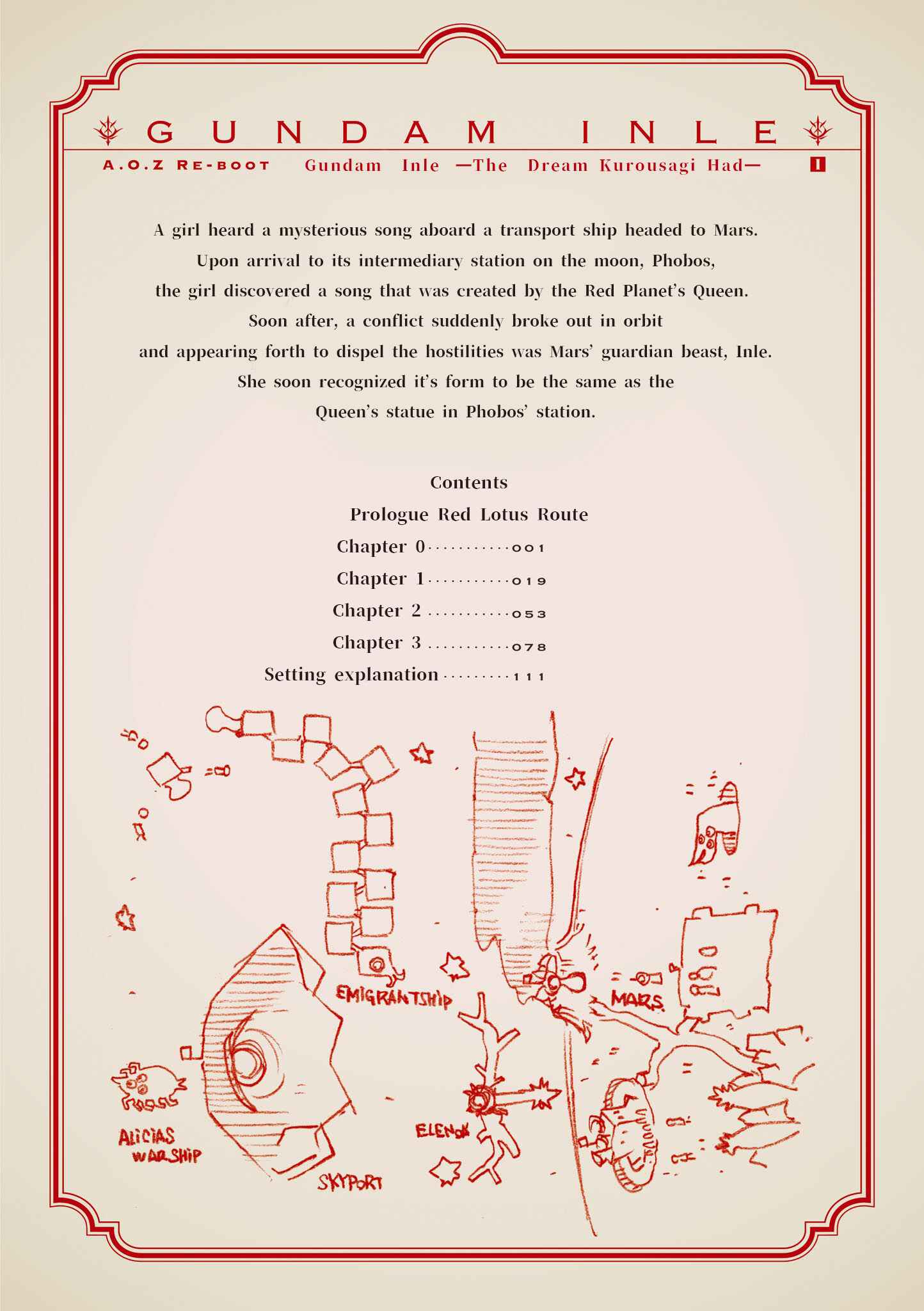 Advance of Zeta Re-Boot: Gundam Inle - Black Rabbit Had a Dream Chapter 0 - Page 3