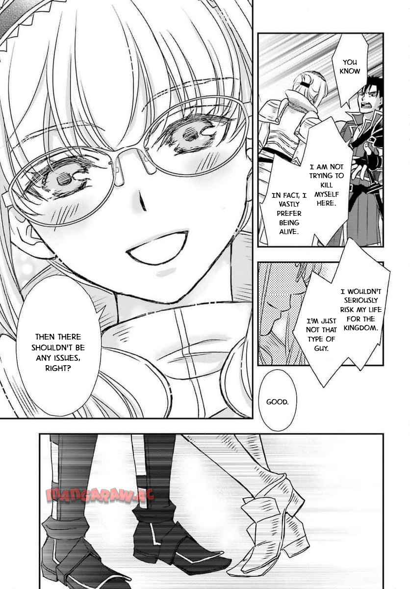 Shinigami ni Sodaterareta Shoujo wa Shikkoku no Tsurugi o Mune ni Idaku Chapter 49 - Page 23