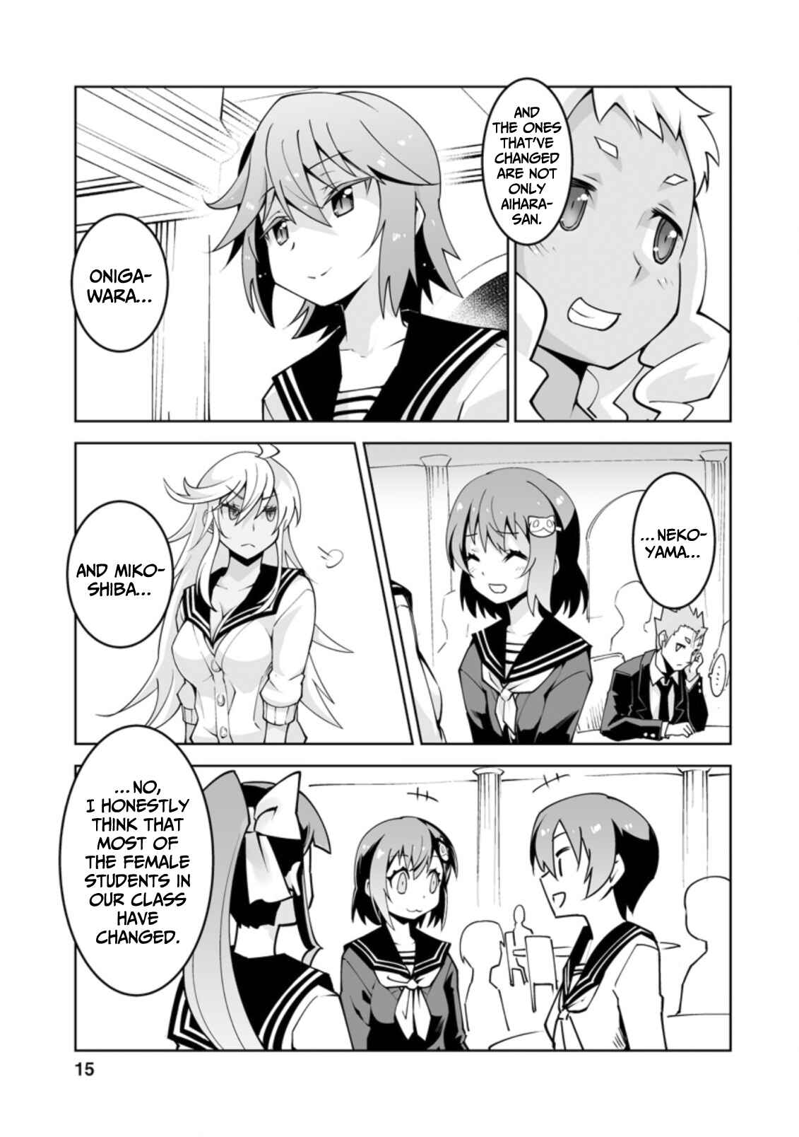 Class Ten'i de Ore dake Haburareta node, Doukyuusei Harem Tsukuru koto ni shita Chapter 16 - Page 14