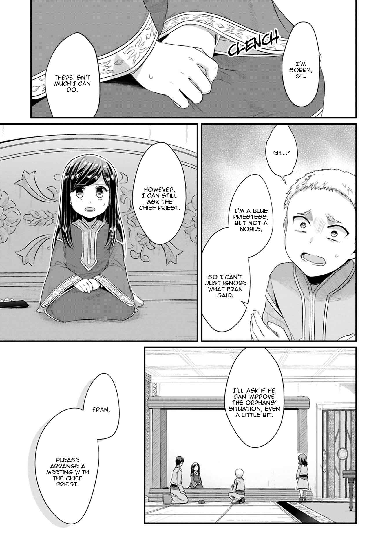 Honzuki no Gekokujou: Shisho ni Naru tame ni wa Shudan o Erandeiraremasen—Dai-2 Bu: Hon no Tamenara Miko ni Naru! Chapter 8 - Page 22