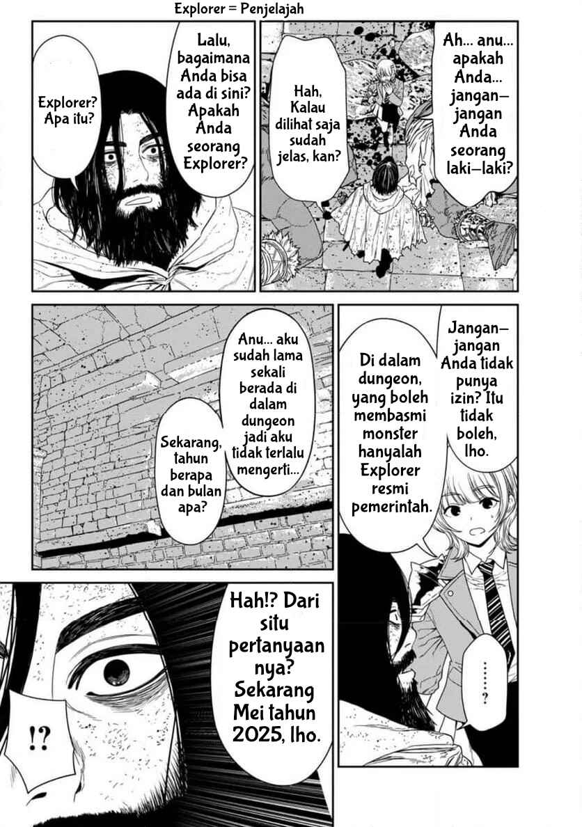 Dungeon de Tatakaitsuzukete 20-nen no Doutei Yuusha, Chijou ni Modottara Danjoubi 1:1000 no Sekai Datta Chapter 1 - Page 17