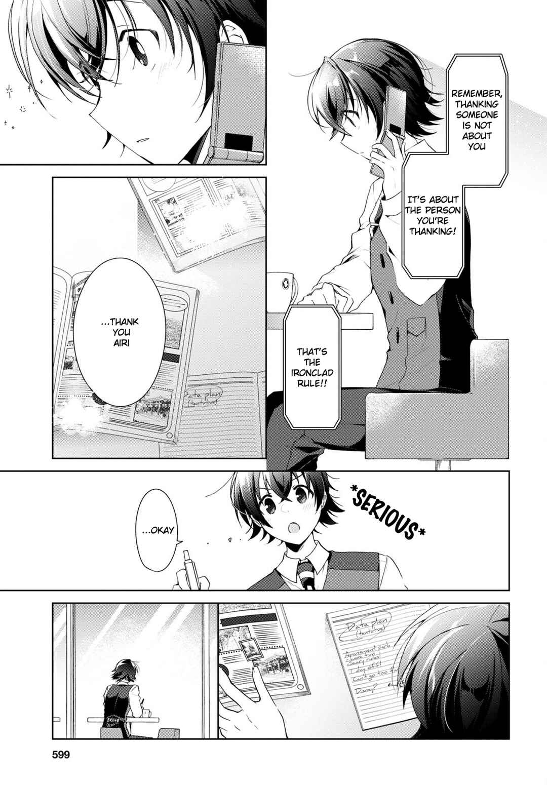 Isshiki-san wa Koi wo Shiritai. Chapter 15 - Page 13