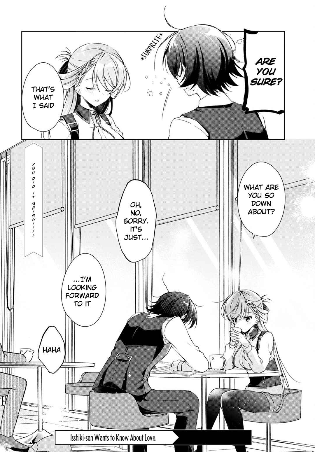 Isshiki-san wa Koi wo Shiritai. Chapter 15 - Page 24