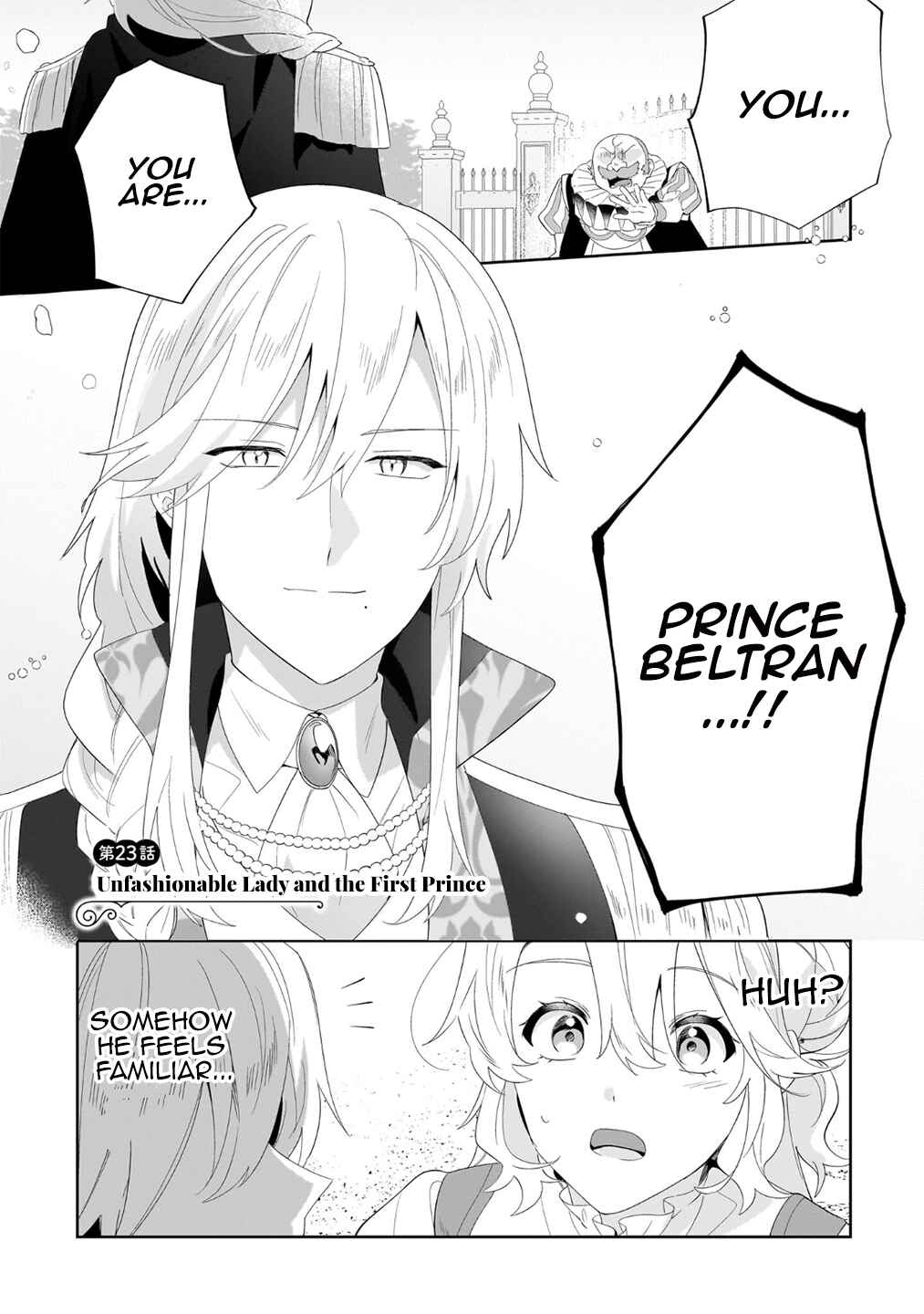 Imokusa Reijou desu ga Akuyaku Reisoku wo Tasuketara Kiniiraremashita Chapter 23 - Page 1