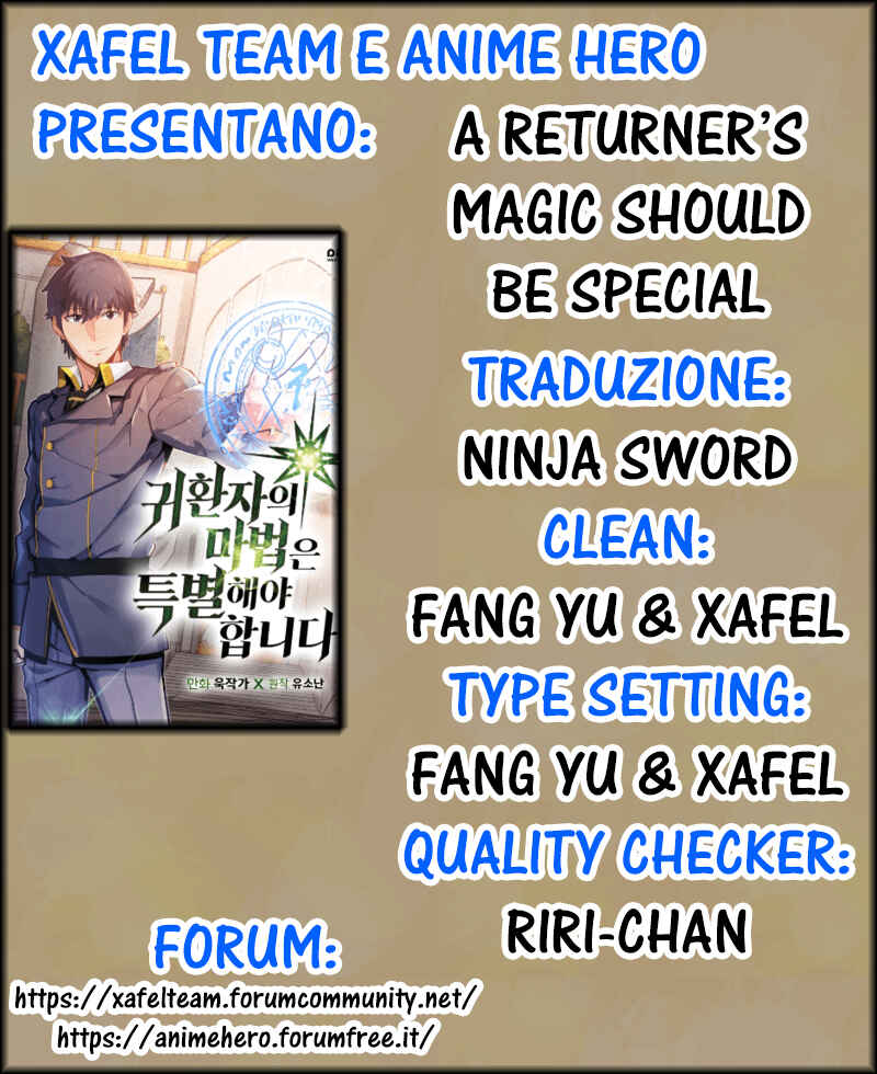 A Returner's Magic Should Be Special Chapter 17 - Page 1