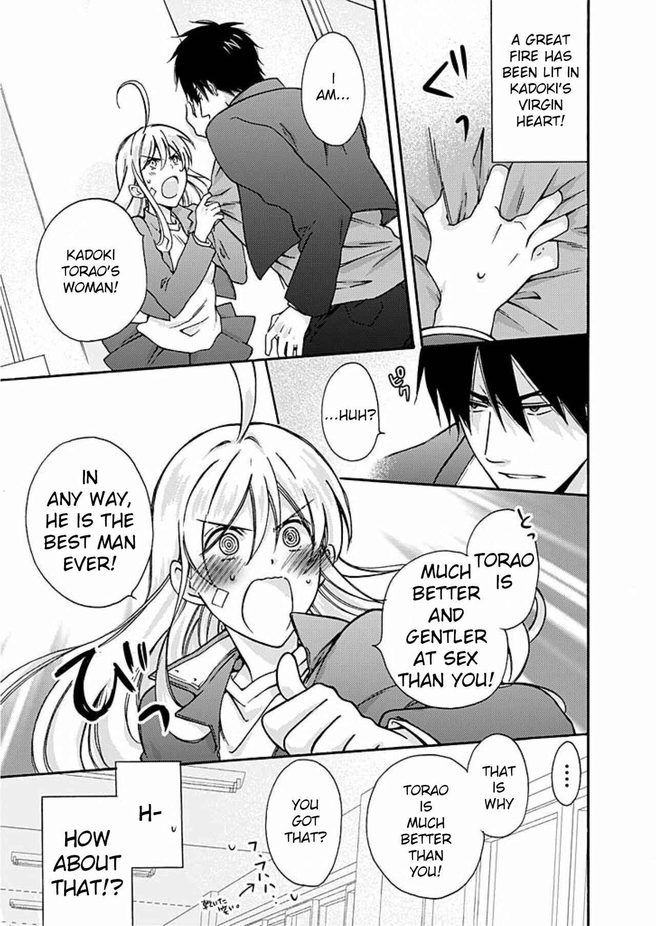Nyotaika Yankee Gakuen ☆ Ore no Hajimete, Nerawaretemasu. Chapter 2 - Page 14