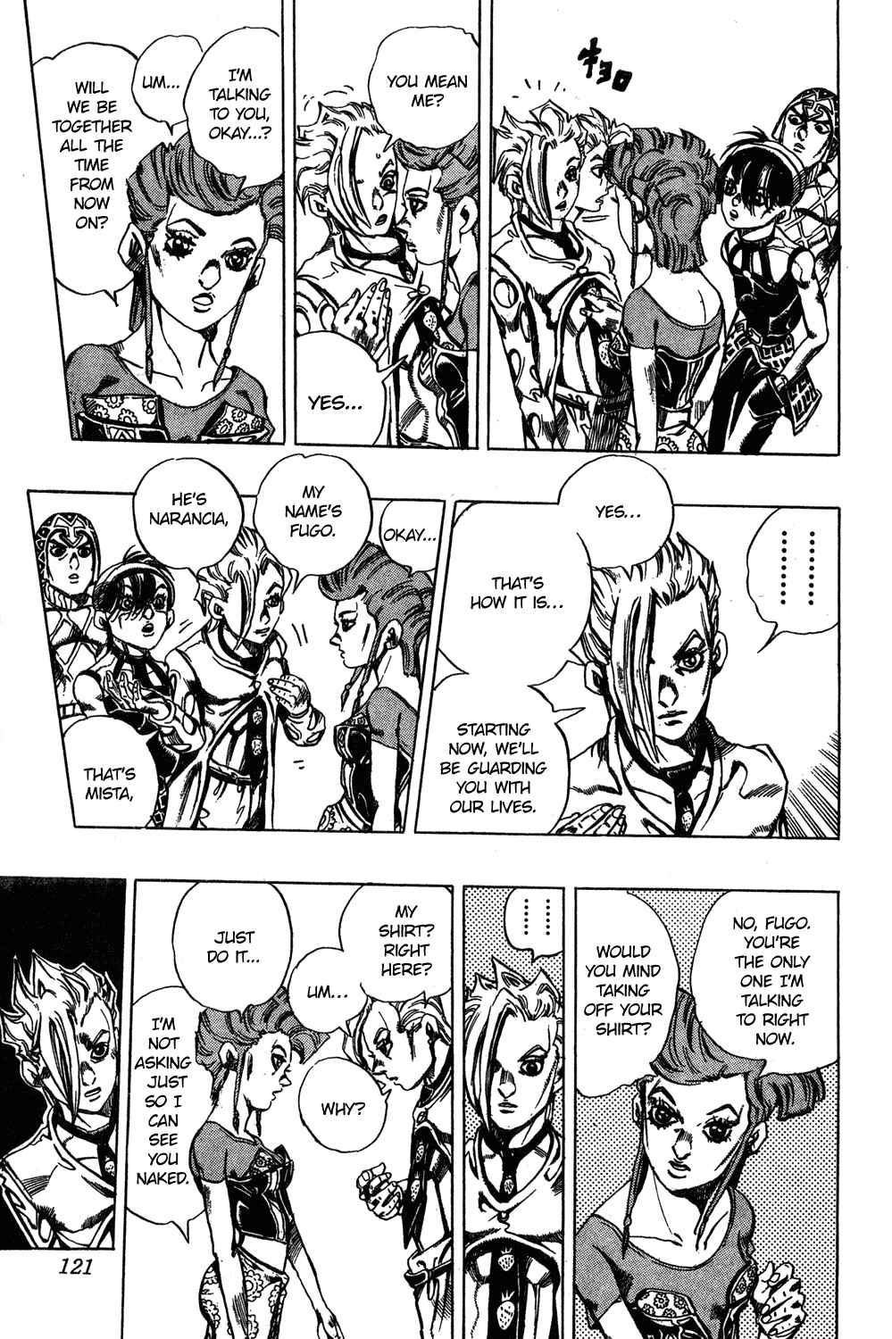 JoJo no Kimyou na Bouken: Part 5 - Ougon no Kaze Chapter 30 - Page 13