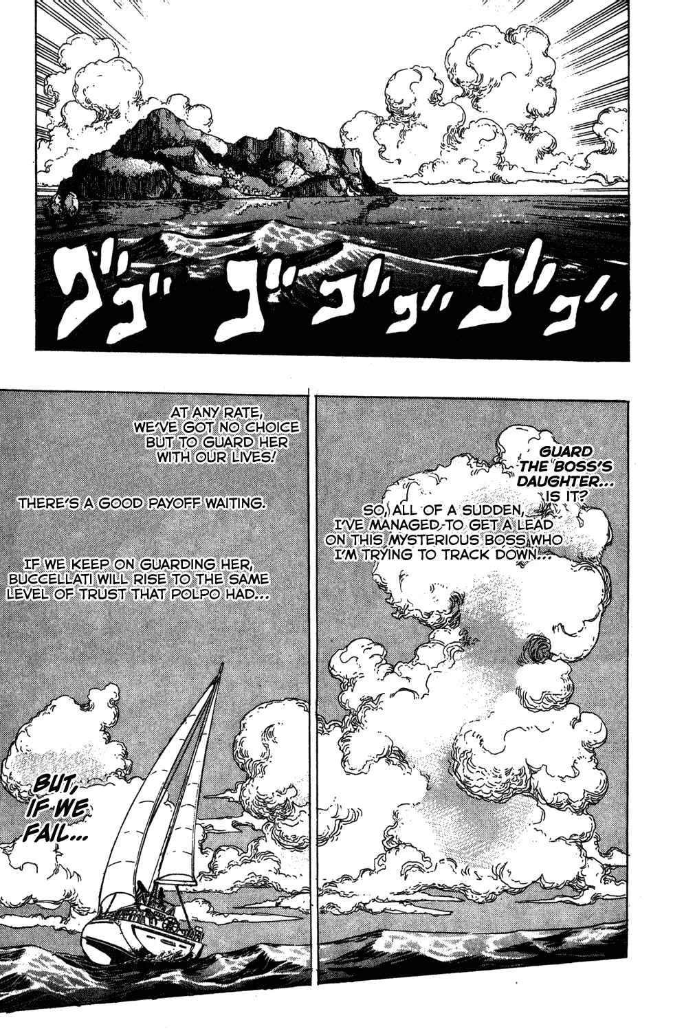 JoJo no Kimyou na Bouken: Part 5 - Ougon no Kaze Chapter 30 - Page 15