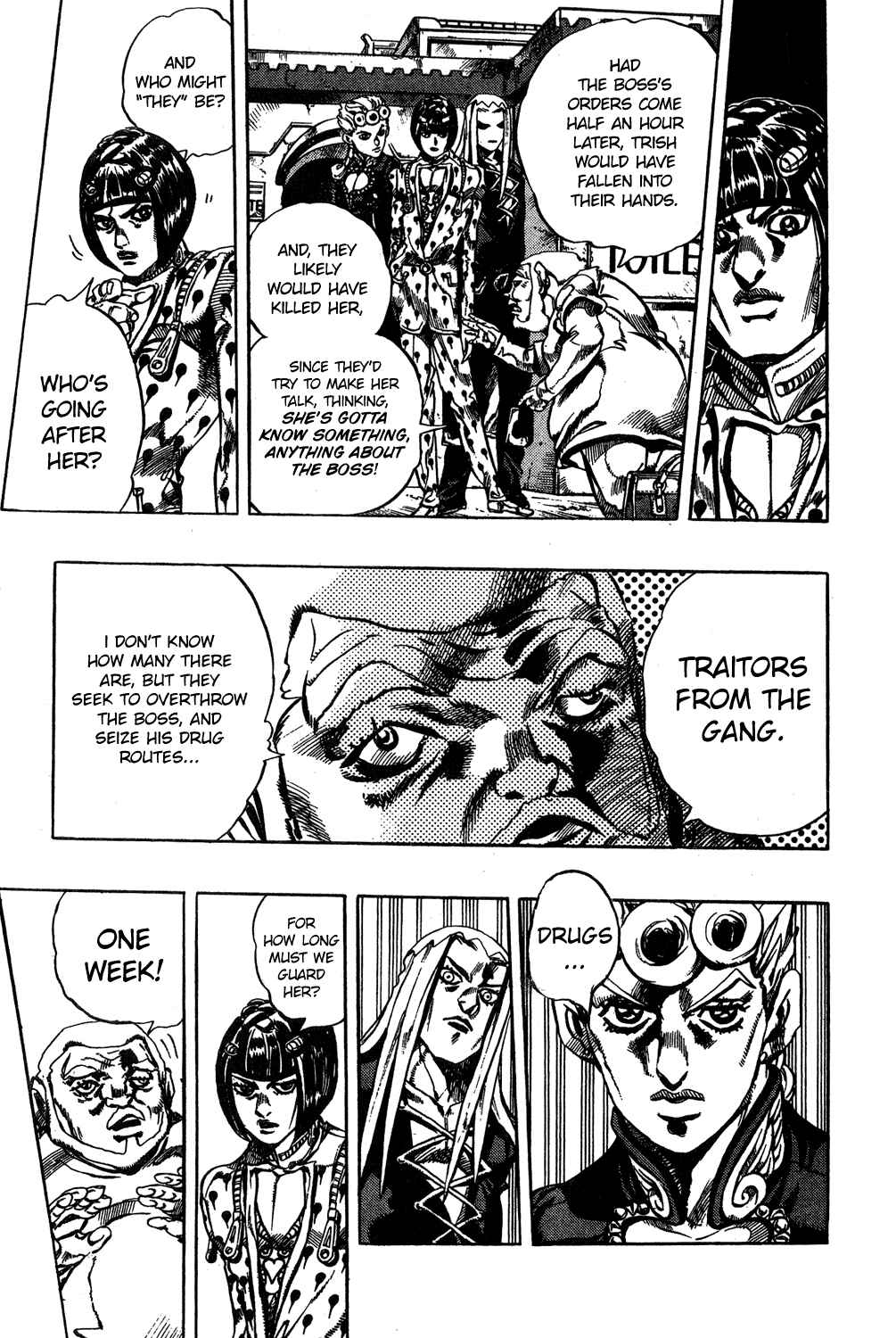 JoJo no Kimyou na Bouken: Part 5 - Ougon no Kaze Chapter 30 - Page 9