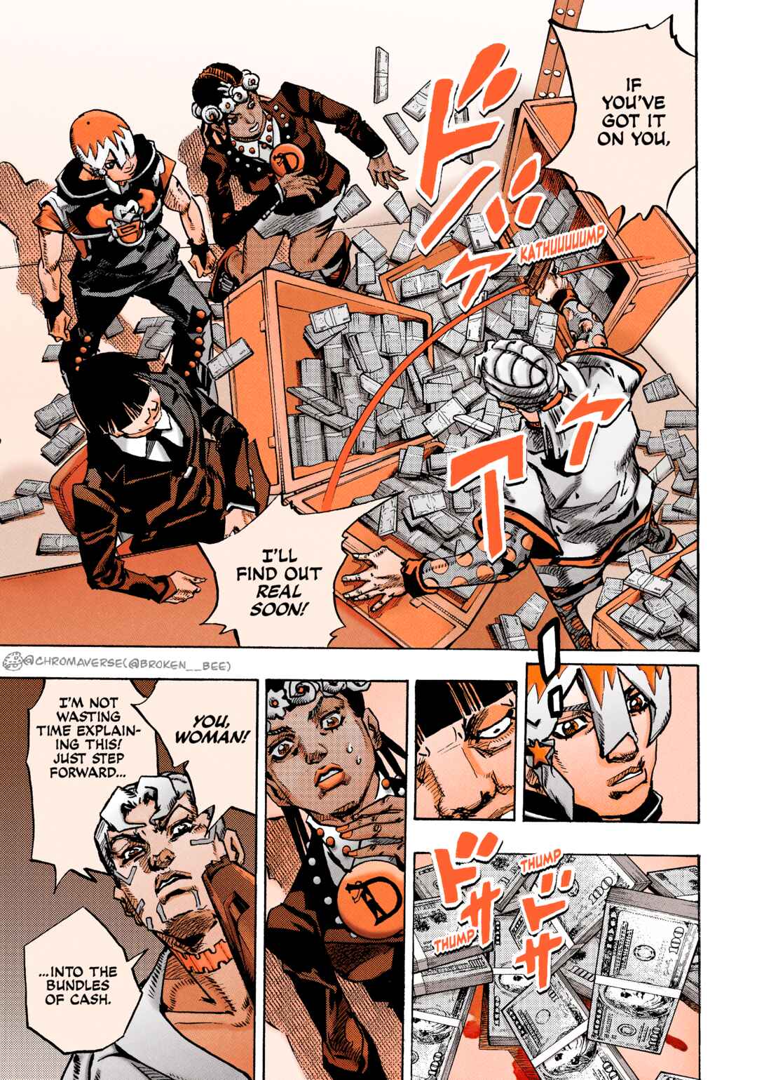 JoJo's Bizarre Adventure Part 9 - The JOJOLands (Fan-Colored) Chapter 24 - Page 10