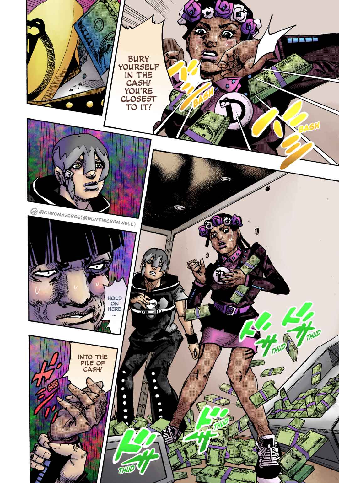 JoJo's Bizarre Adventure Part 9 - The JOJOLands (Fan-Colored) Chapter 24 - Page 11