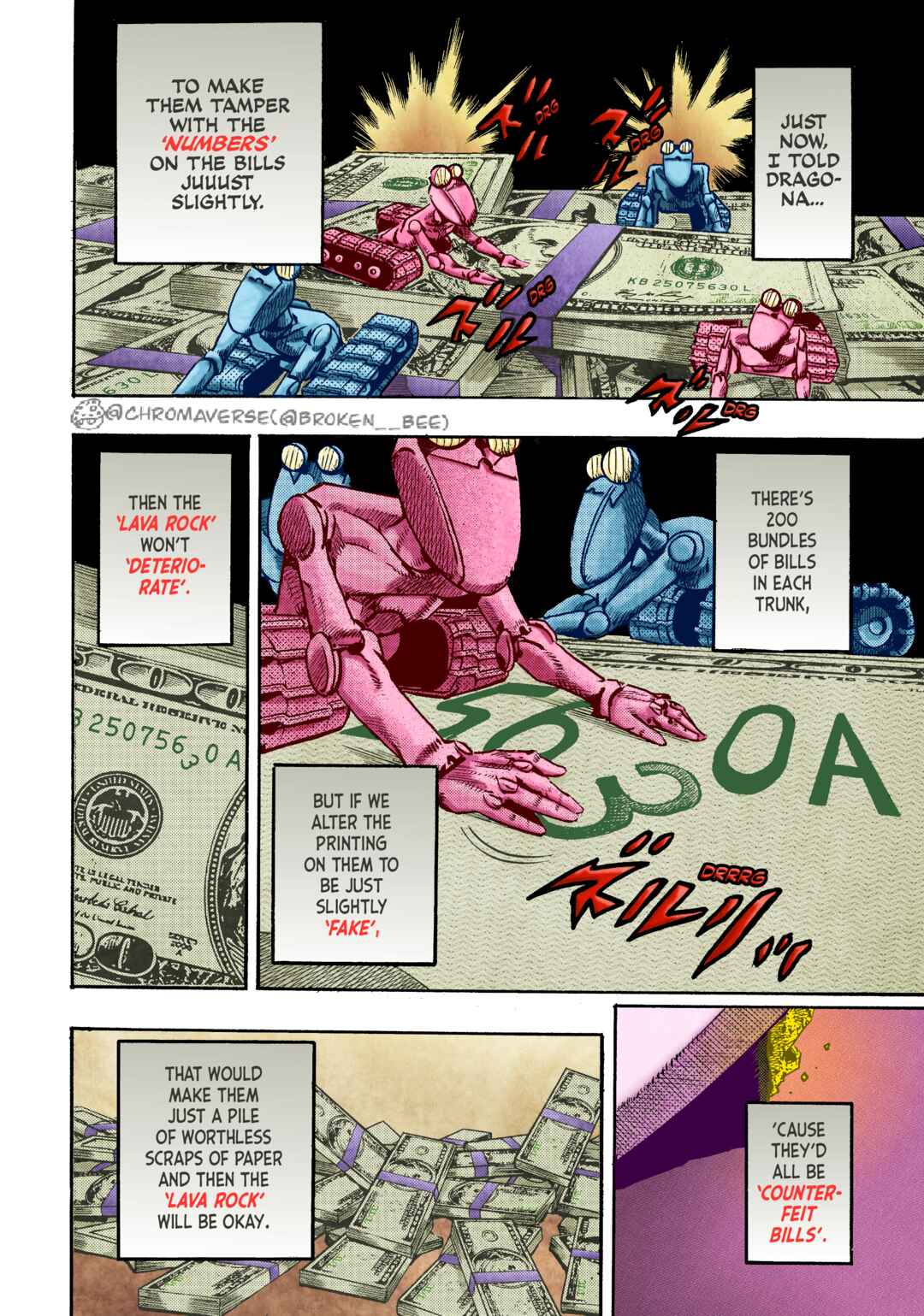 JoJo's Bizarre Adventure Part 9 - The JOJOLands (Fan-Colored) Chapter 24 - Page 15