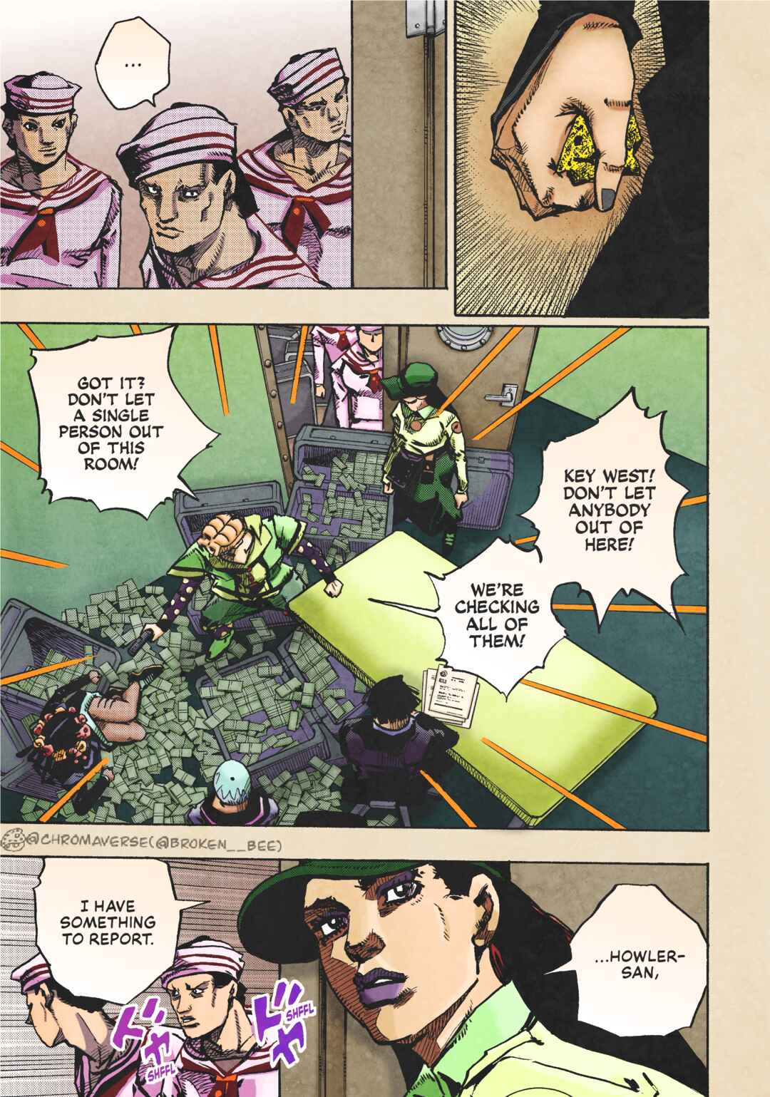 JoJo's Bizarre Adventure Part 9 - The JOJOLands (Fan-Colored) Chapter 24 - Page 18