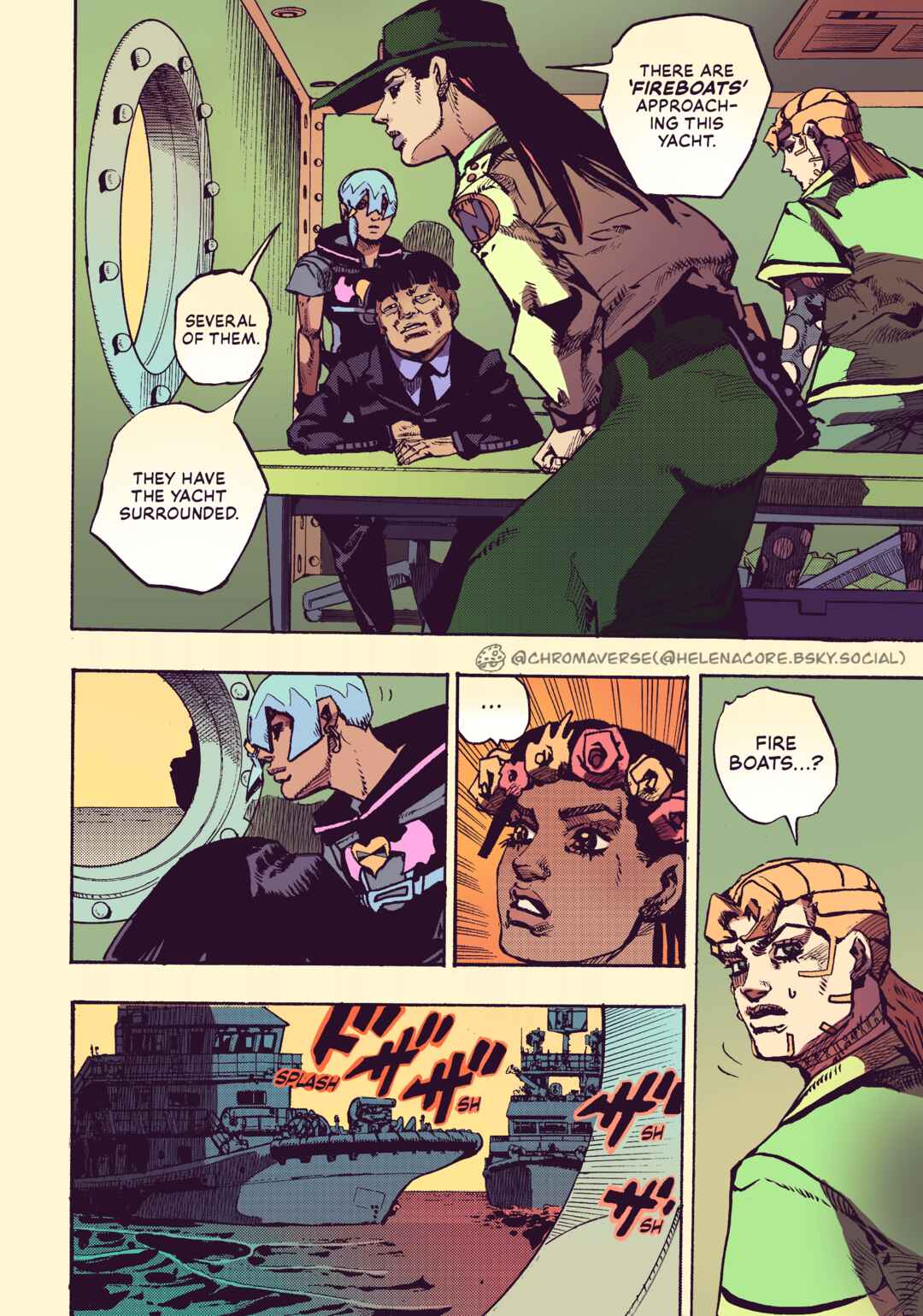 JoJo's Bizarre Adventure Part 9 - The JOJOLands (Fan-Colored) Chapter 24 - Page 19