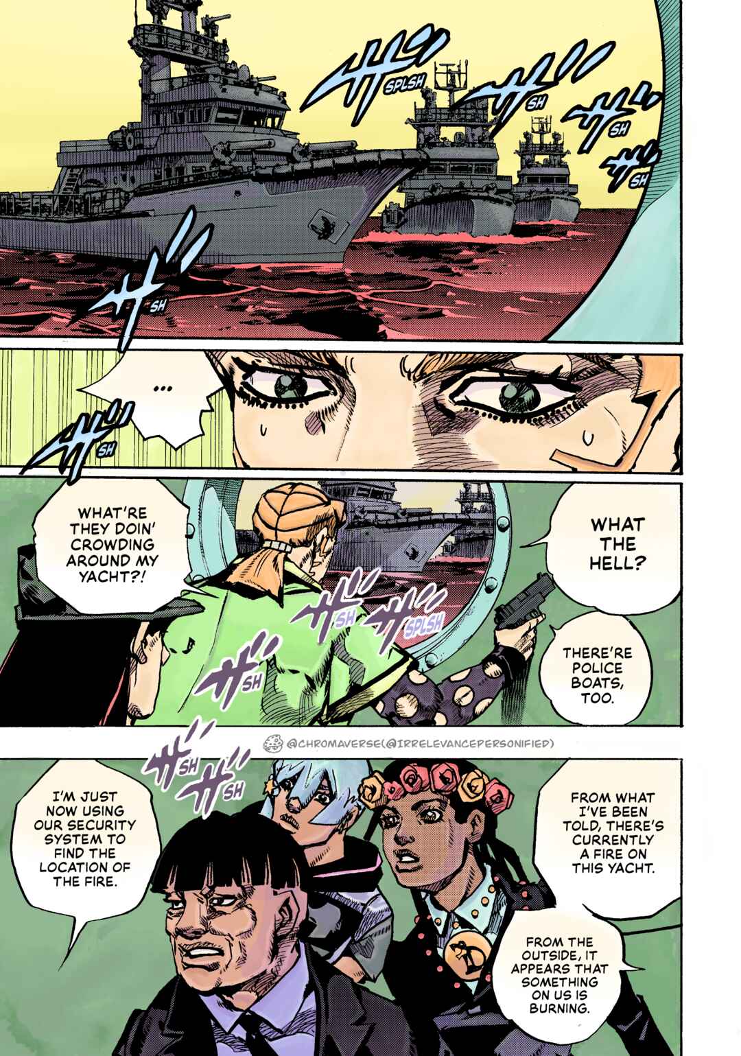 JoJo's Bizarre Adventure Part 9 - The JOJOLands (Fan-Colored) Chapter 24 - Page 20