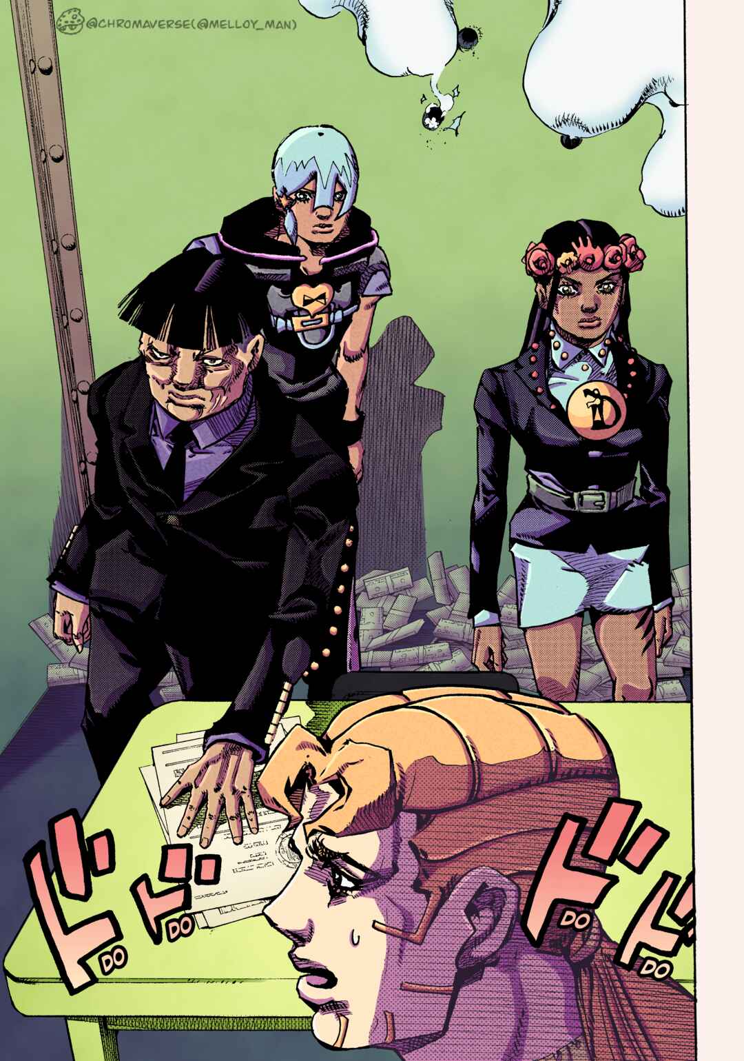 JoJo's Bizarre Adventure Part 9 - The JOJOLands (Fan-Colored) Chapter 24 - Page 22