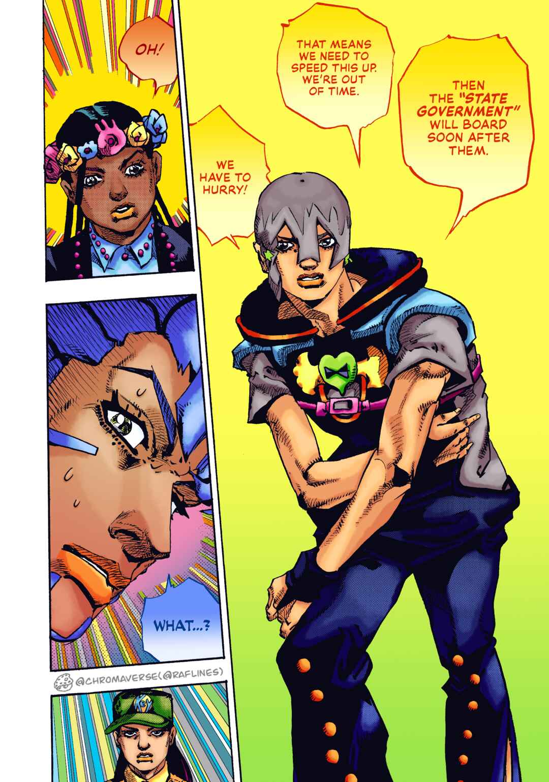 JoJo's Bizarre Adventure Part 9 - The JOJOLands (Fan-Colored) Chapter 24 - Page 24