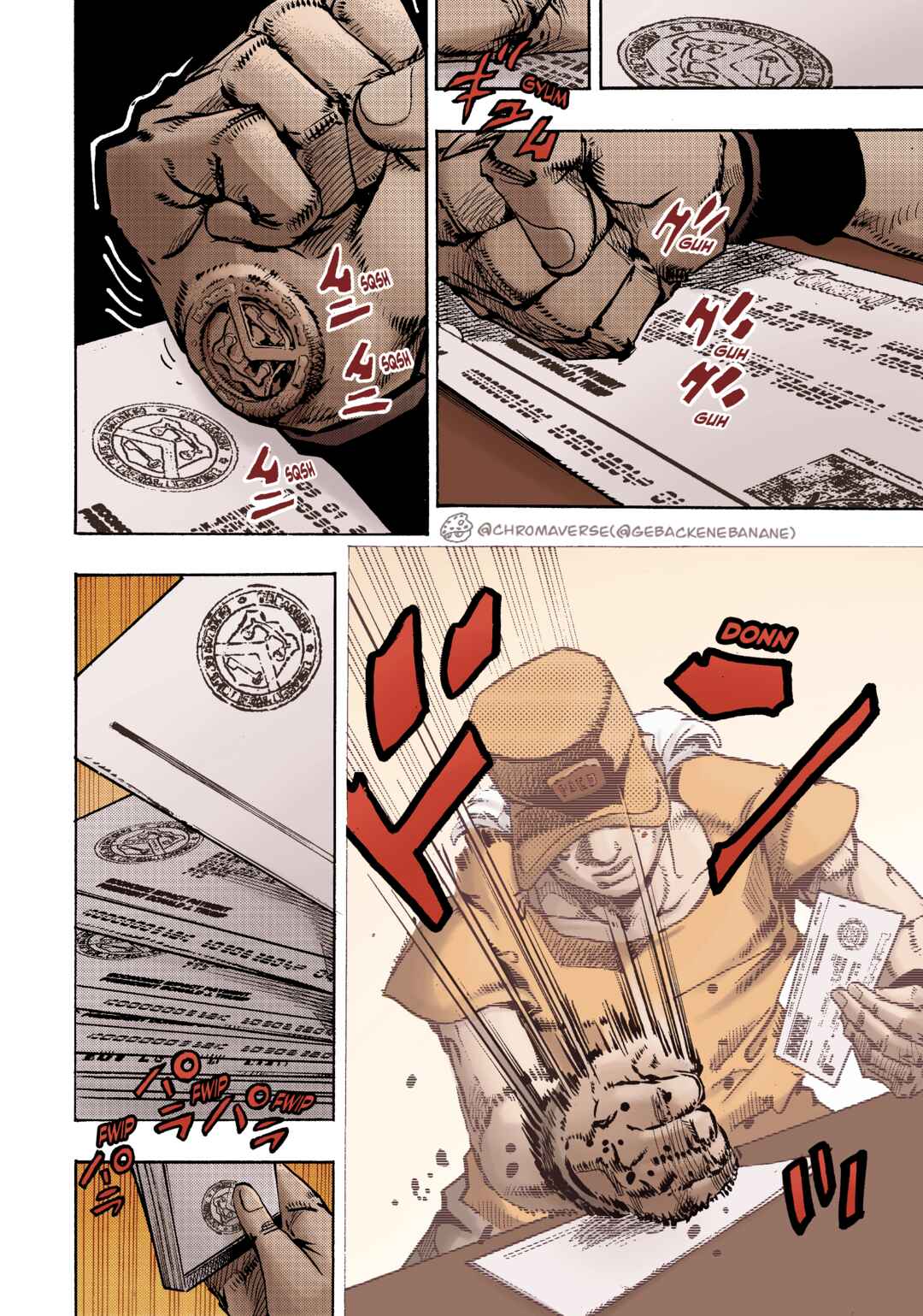 JoJo's Bizarre Adventure Part 9 - The JOJOLands (Fan-Colored) Chapter 24 - Page 31
