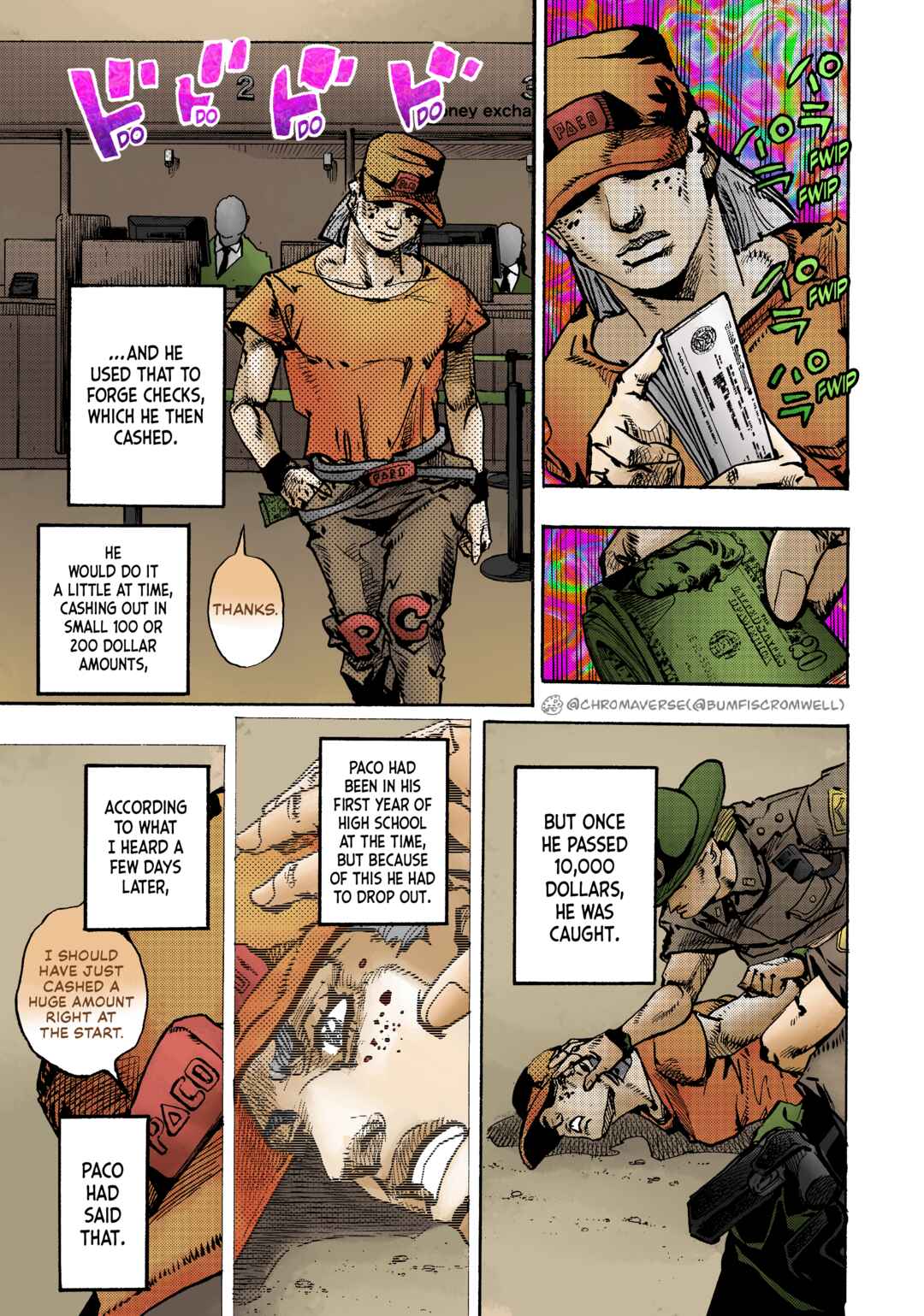 JoJo's Bizarre Adventure Part 9 - The JOJOLands (Fan-Colored) Chapter 24 - Page 32