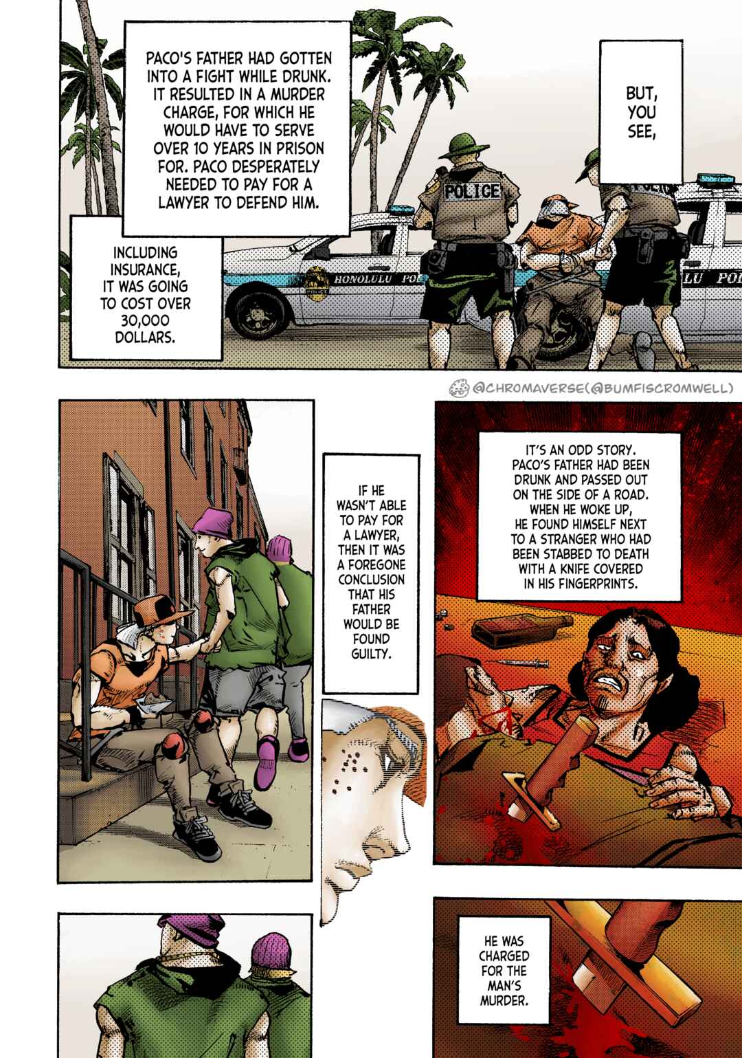 JoJo's Bizarre Adventure Part 9 - The JOJOLands (Fan-Colored) Chapter 24 - Page 33