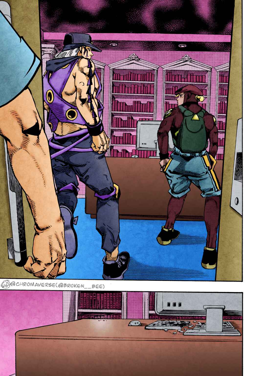 JoJo's Bizarre Adventure Part 9 - The JOJOLands (Fan-Colored) Chapter 24 - Page 38