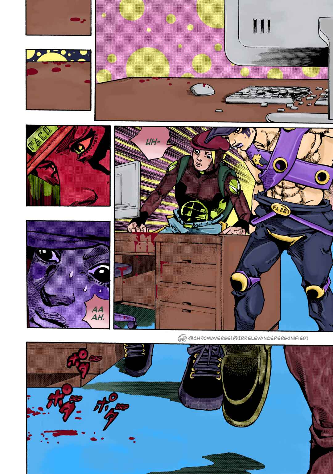 JoJo's Bizarre Adventure Part 9 - The JOJOLands (Fan-Colored) Chapter 24 - Page 39
